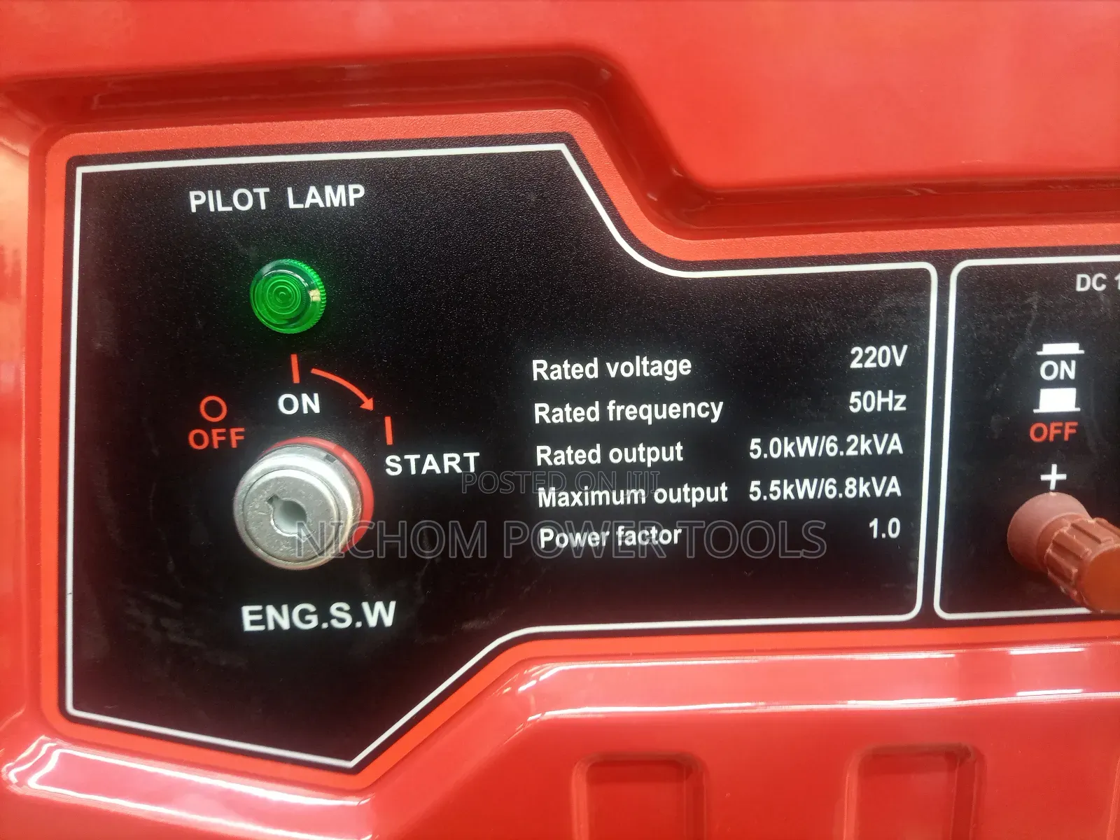 Pioneer 6.8kva Petrol Generator/4stroke Generator