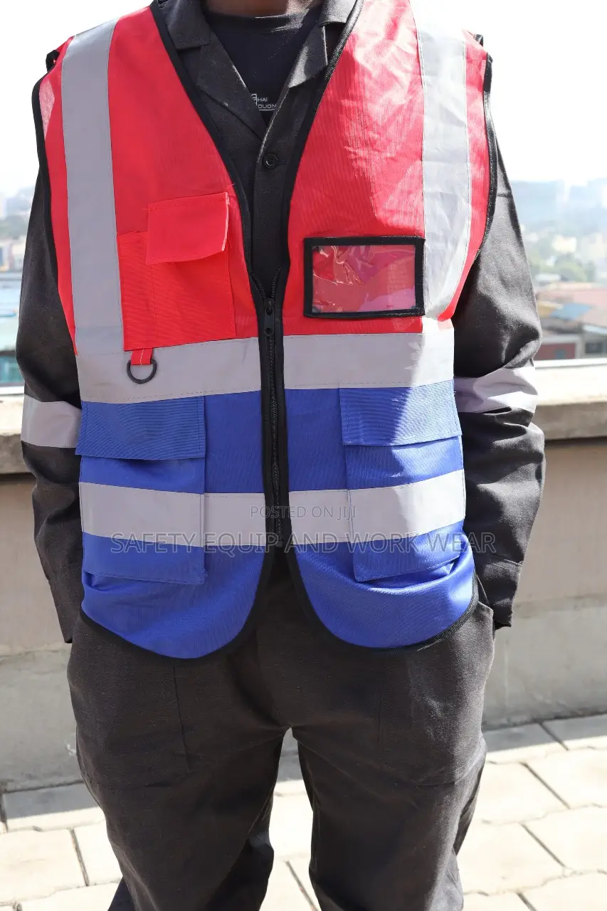 Class 2 Executive Vest With A Staff ID Pocket.(Two Colored)