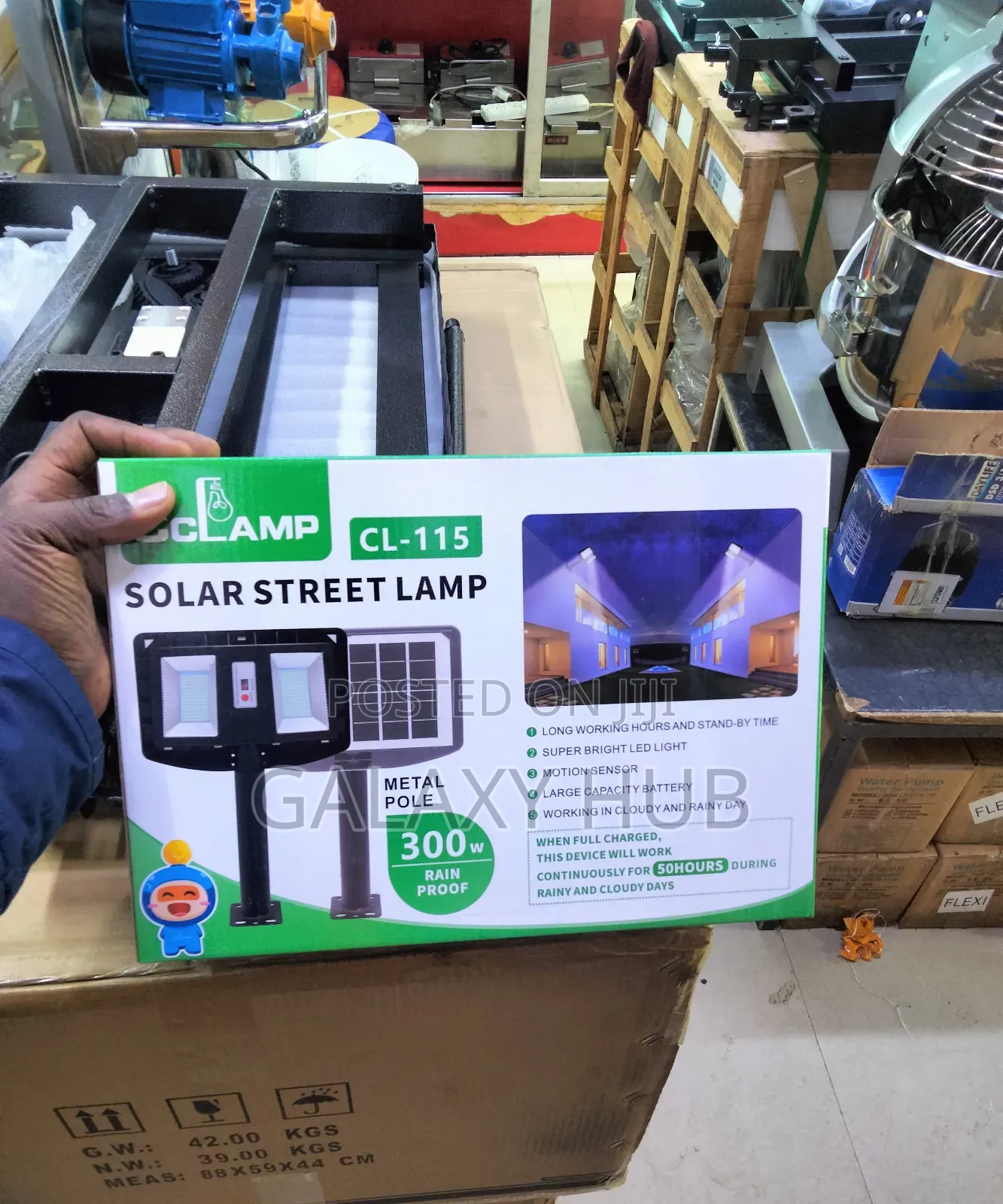 Solar Street Light Cl_115 Solar Lamp 300watts.Motion Sensor