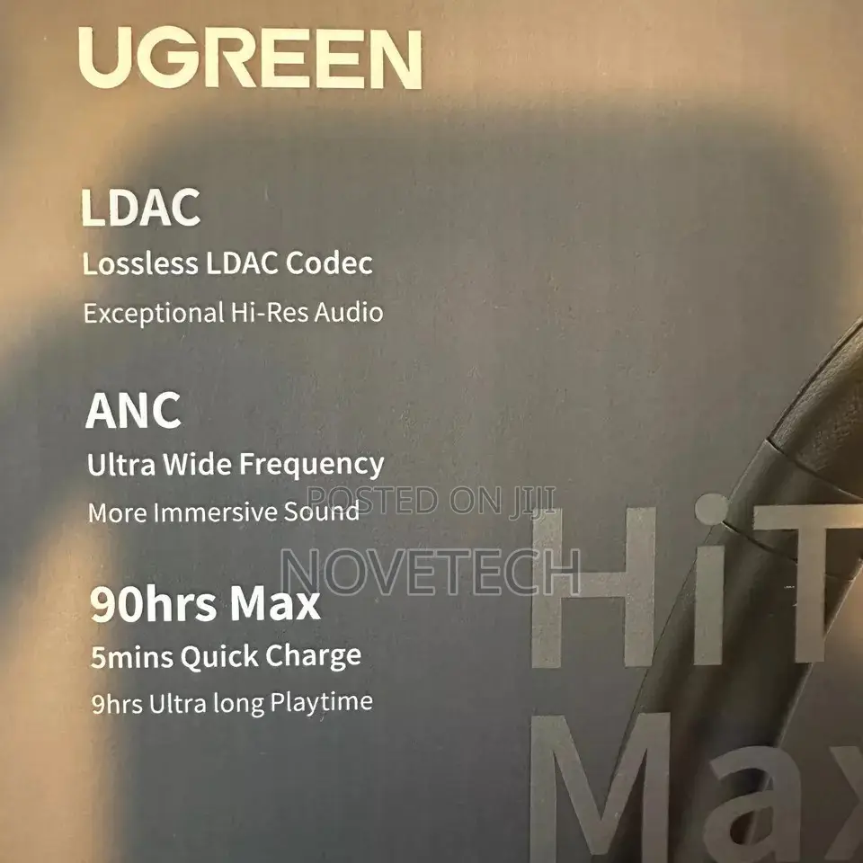 UGREEN Hitune Max5 Hi-Res Hybrid Headphone Noise Cancelling