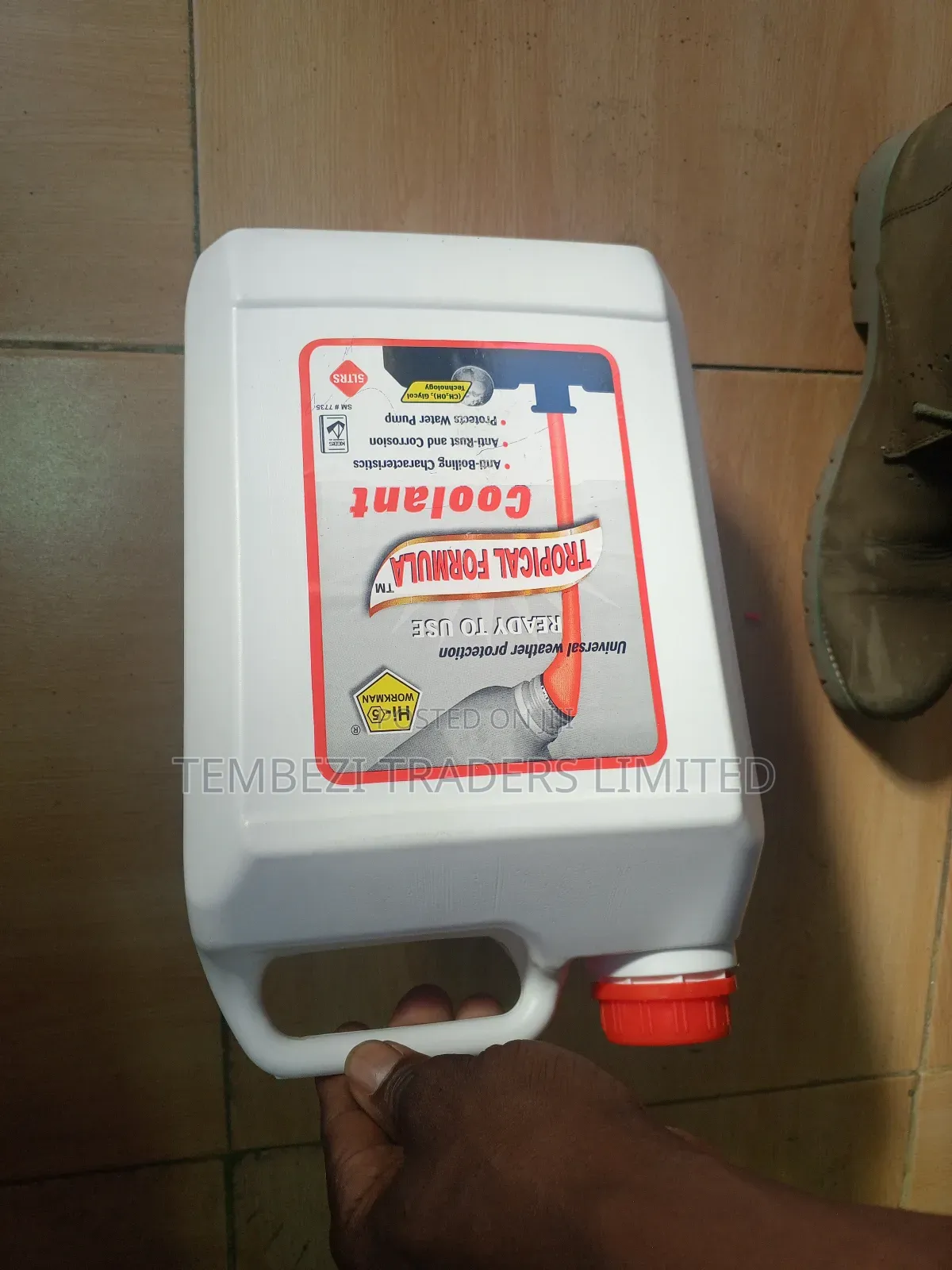 Five Liters Coolant Red/Green