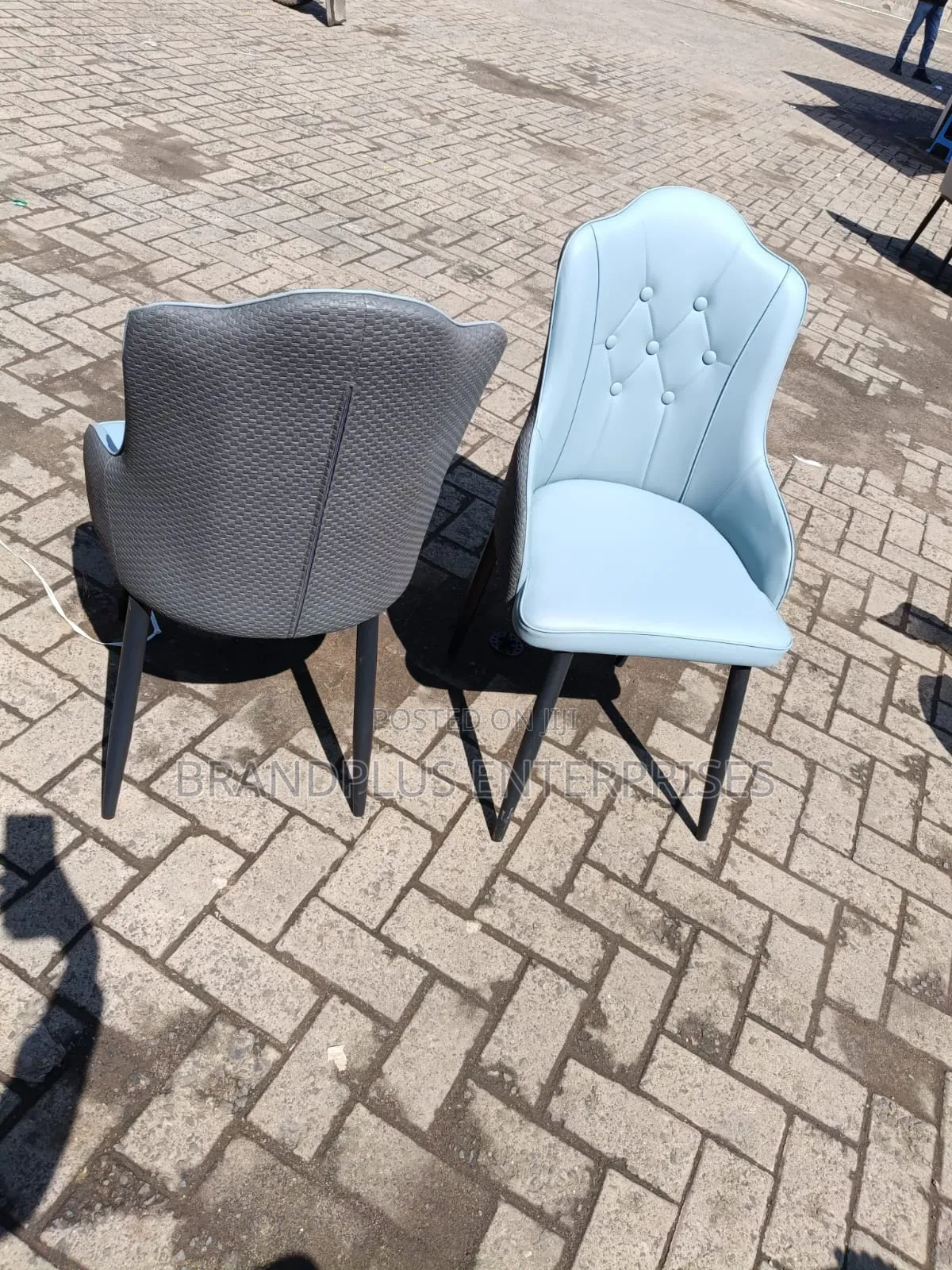 White Nordic Modern Dinning Seat