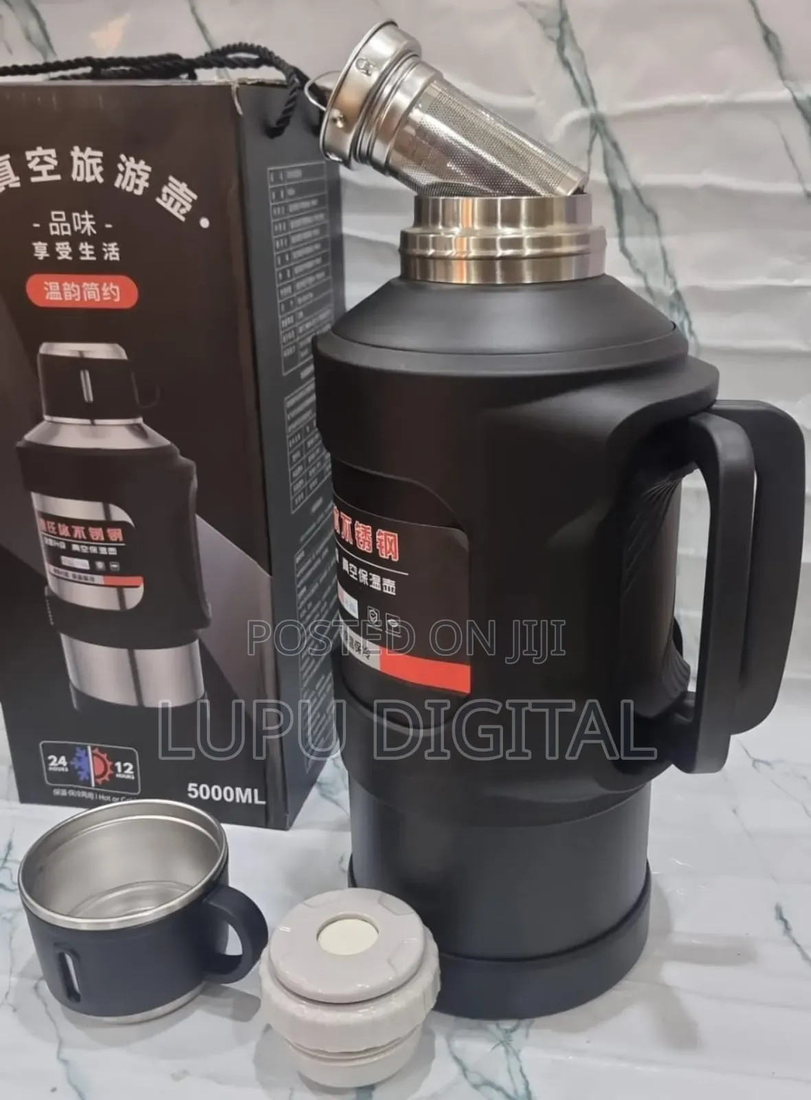 Big Size 5L Double Wall Stainless Steel Unbreakable Thermos