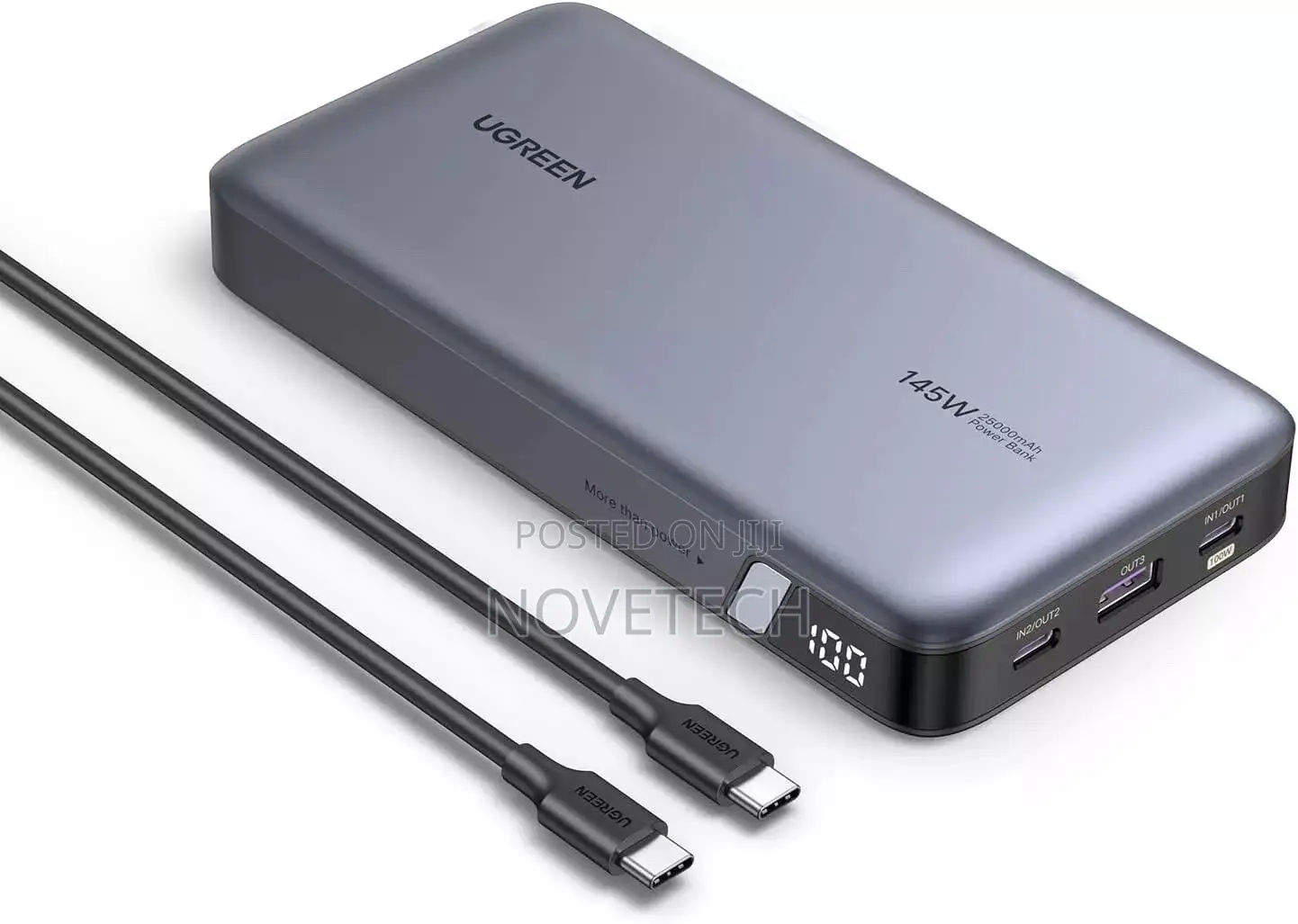 UGREEN 145W Power Bank 25000mah Portable Charger USB C