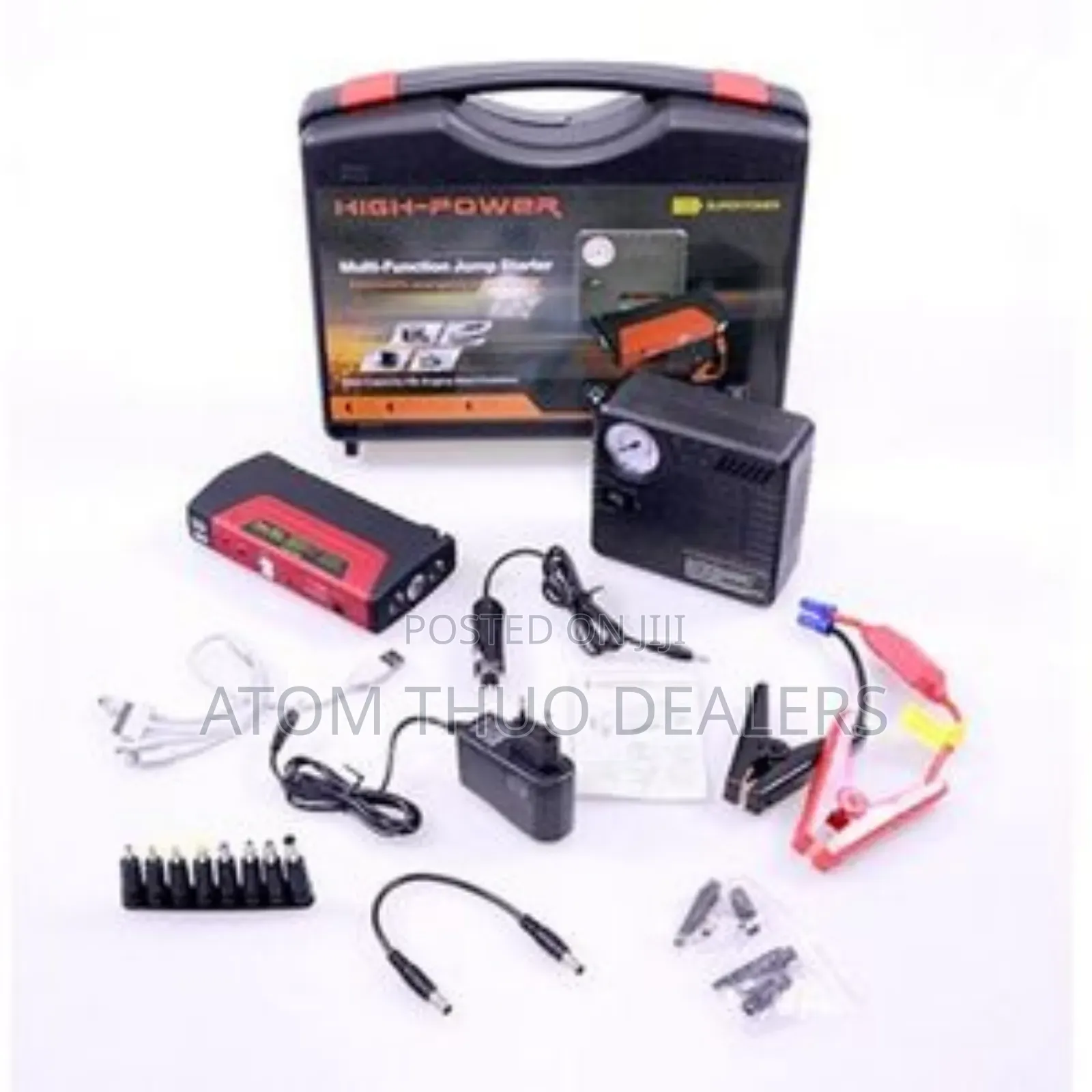 Car Jump Starter Kit With Air Compressor