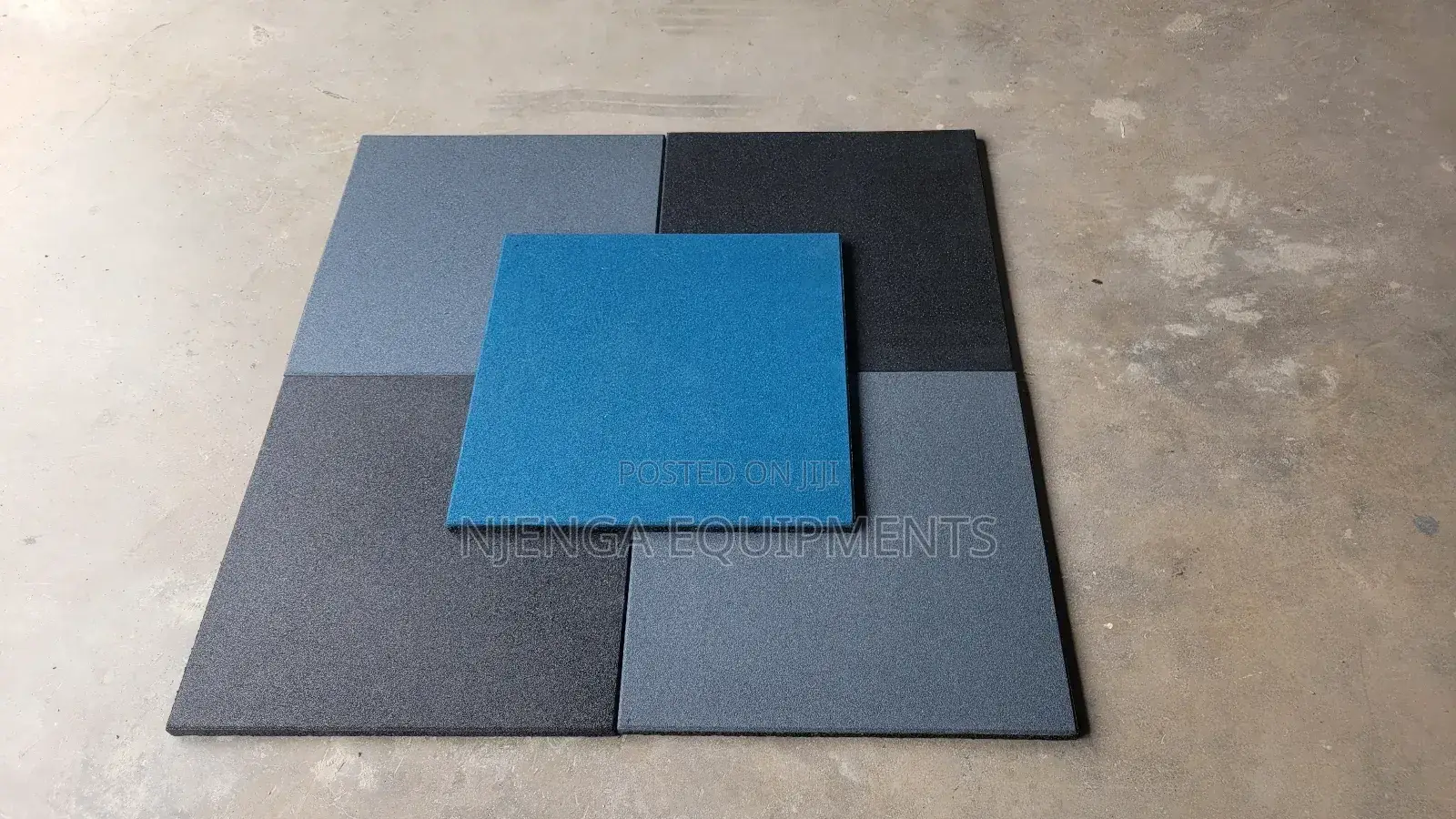 Gym Rubber Tiles