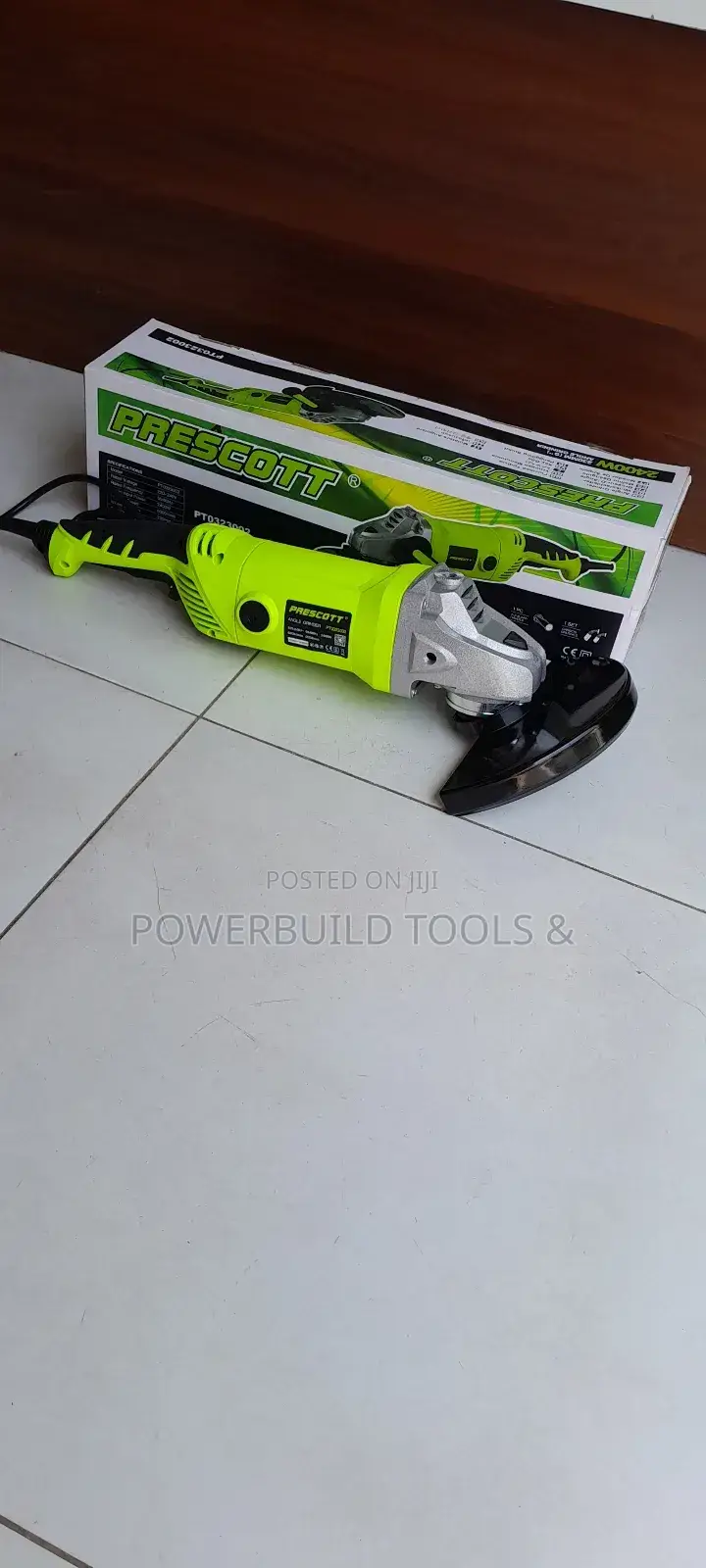 2400W Prescott Angle Grinder 230mm (9")