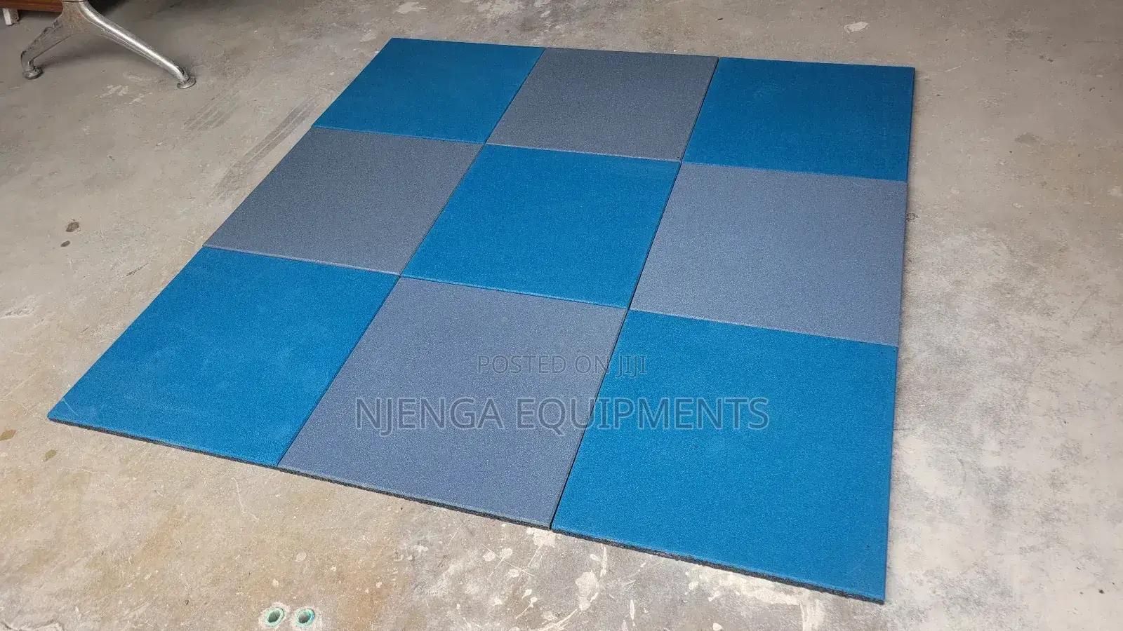 Gym Rubber Tile Panels