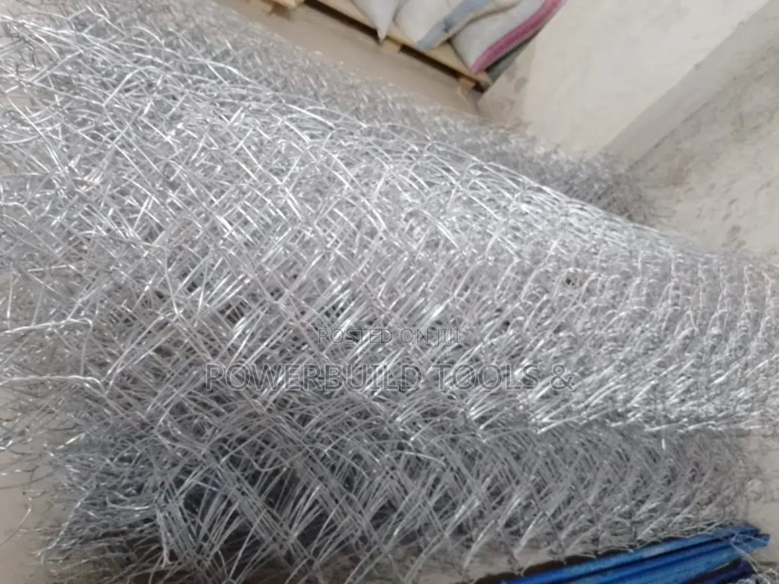 Twisted Galvanised Chainlink