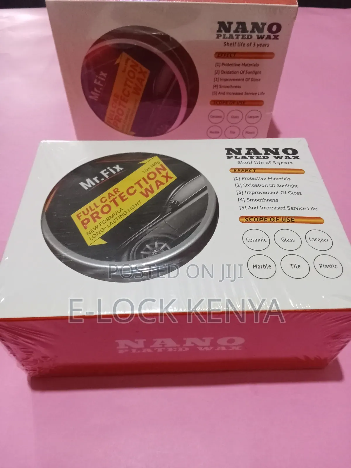 Hydrophobic Nano Plated Car Wax