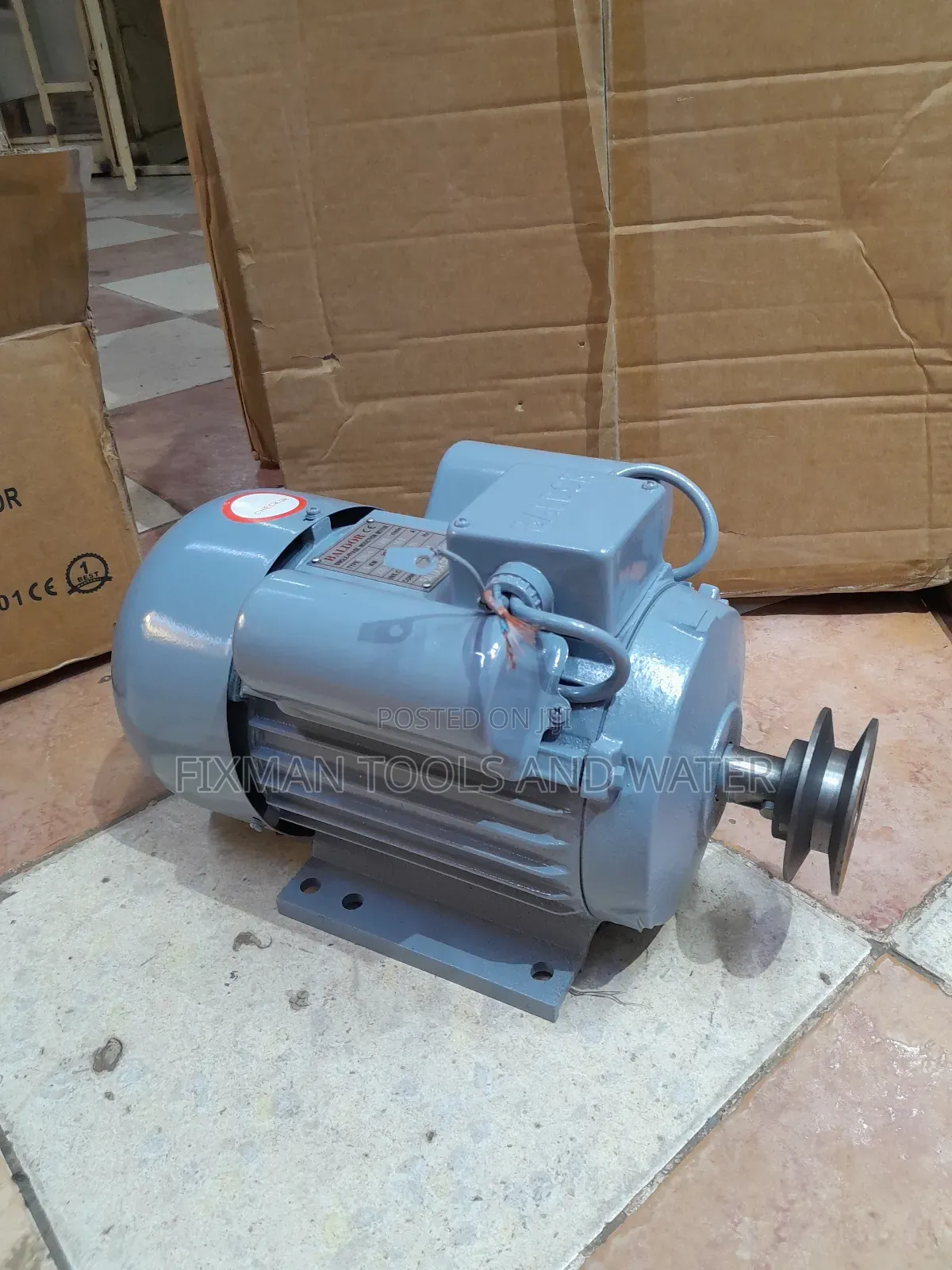 Sharf Cutter Electric Industrial Induction Motor 2 Hp