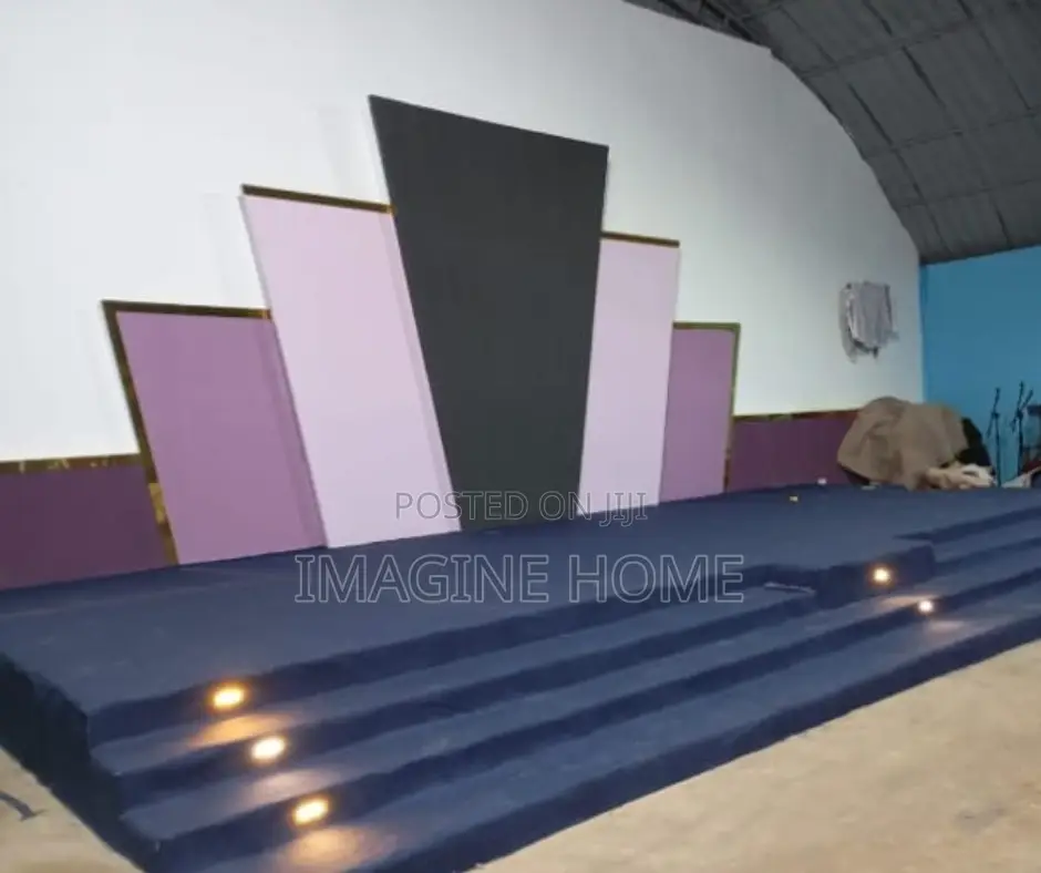 Blue Delta Wall to Wall Carpet Church Decor