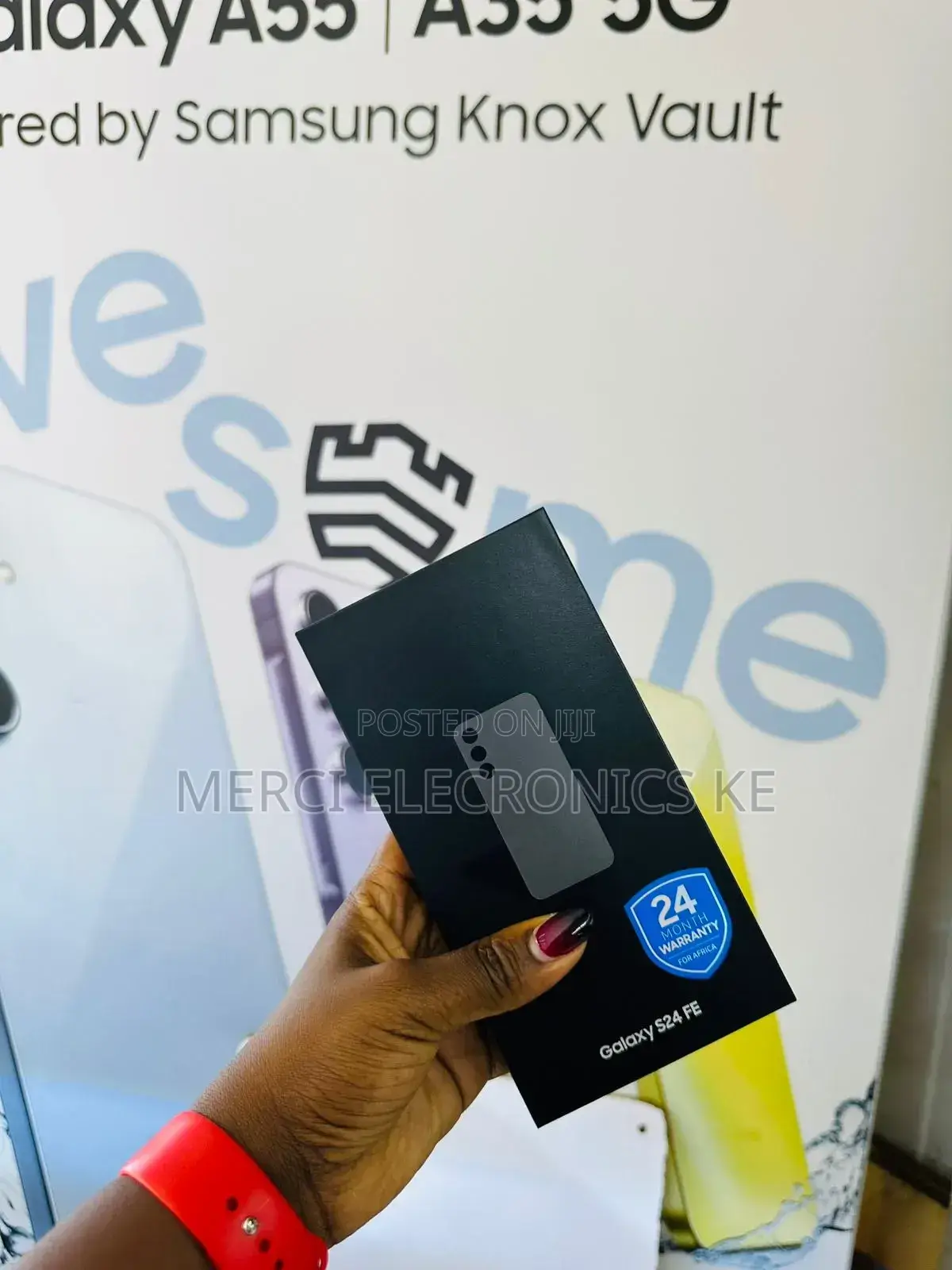 New Samsung Galaxy S24 FE 256 GB Black