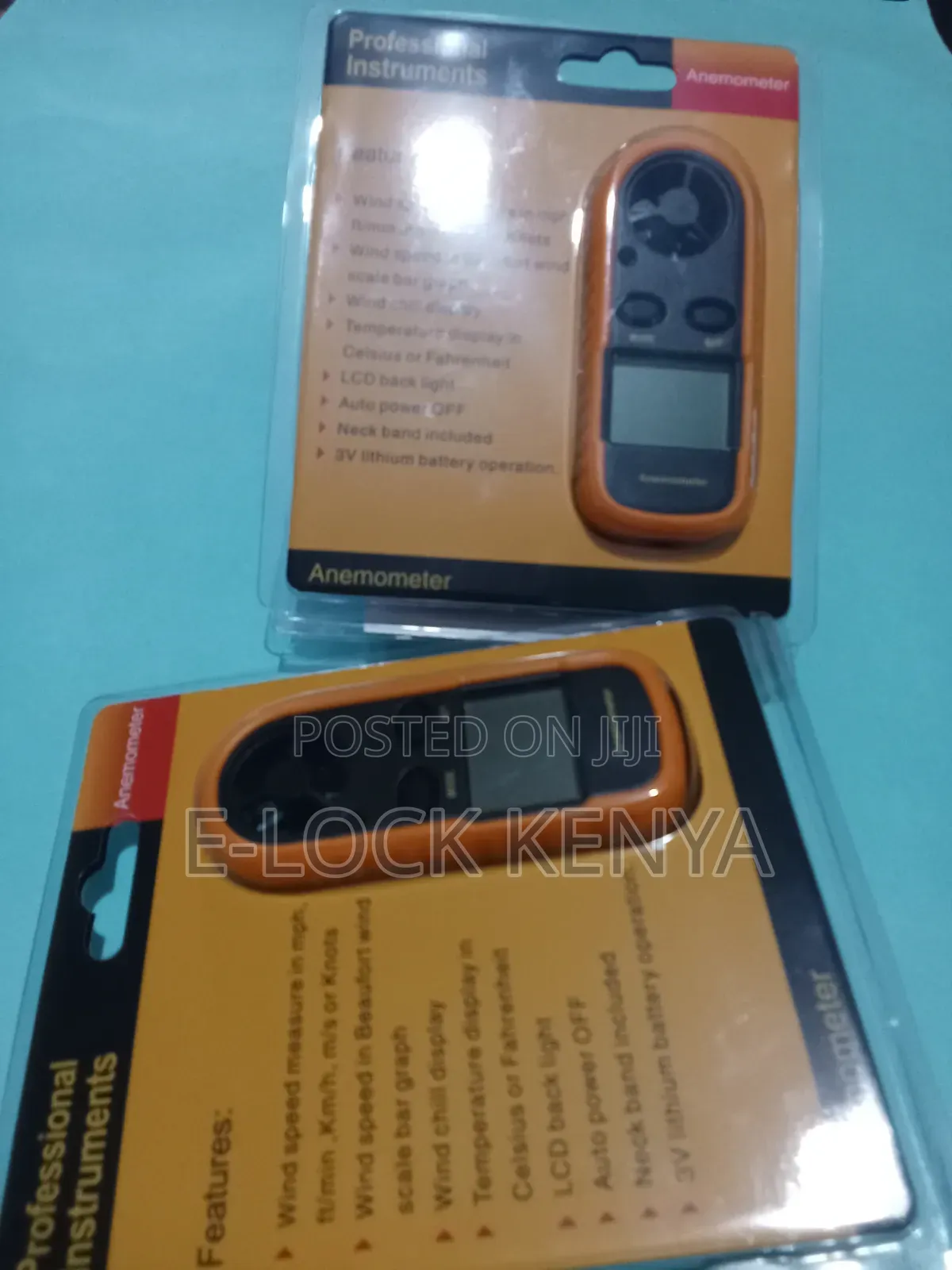 Fast Detecting Anemometer
