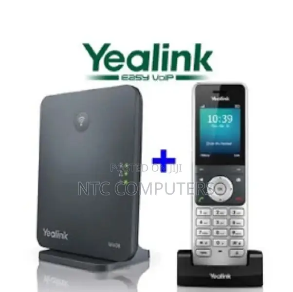 Yealink W60P Wireless DECT IP Phone With Basestation