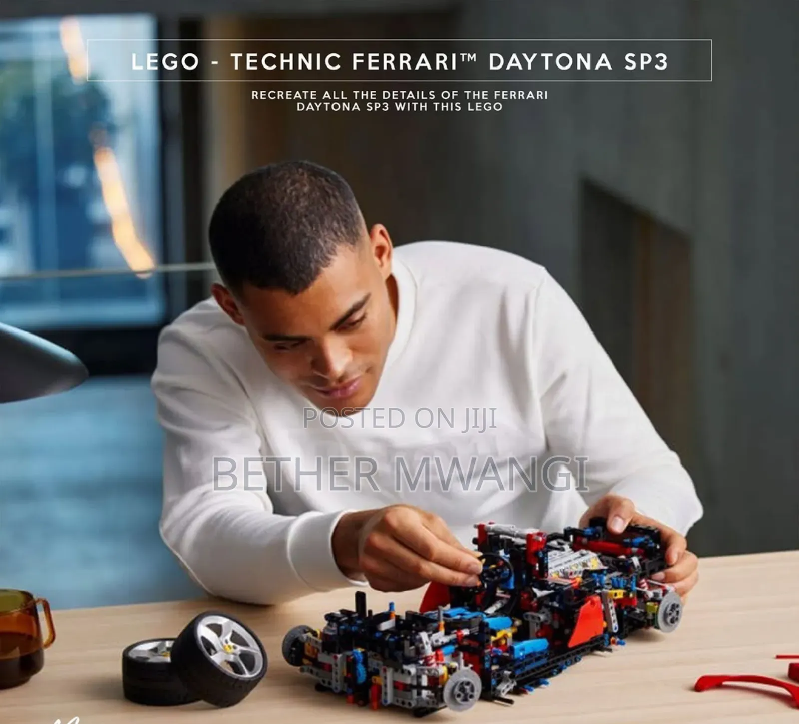 LEGO Technic Ferrari Daytona SP3 in Kenya