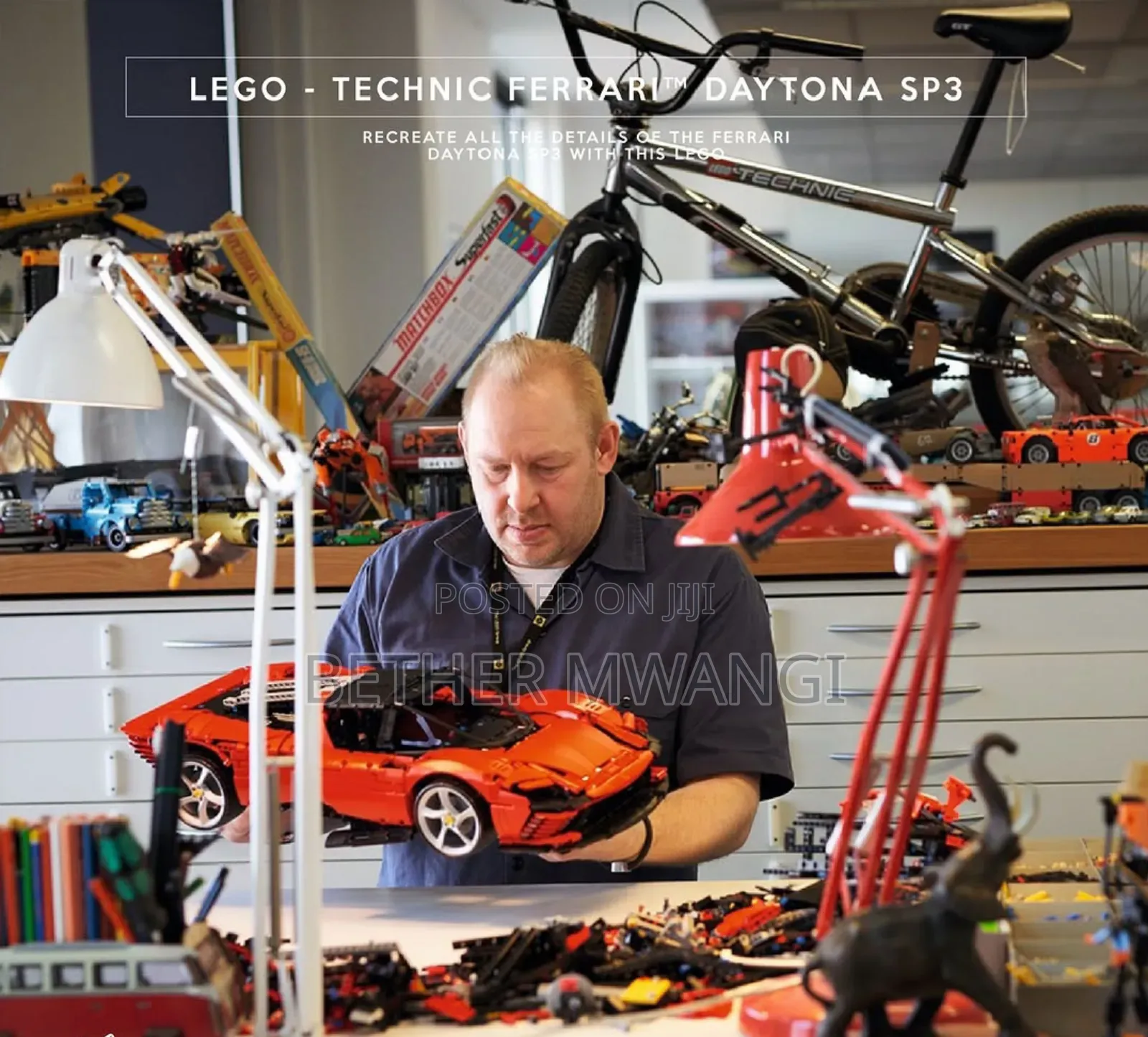 LEGO Technic Ferrari Daytona SP3 in Kenya