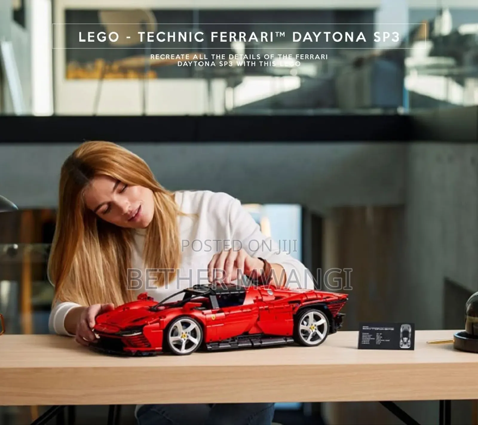 LEGO Technic Ferrari Daytona SP3 in Kenya