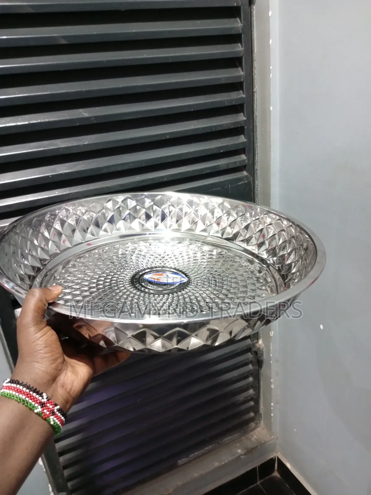50cm Stainless Steel Serving Platter/ Sinia Heavy and Deep