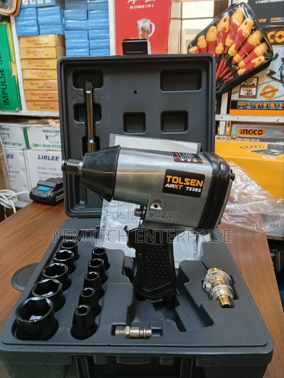 17pcs Air Impact Wrench Set