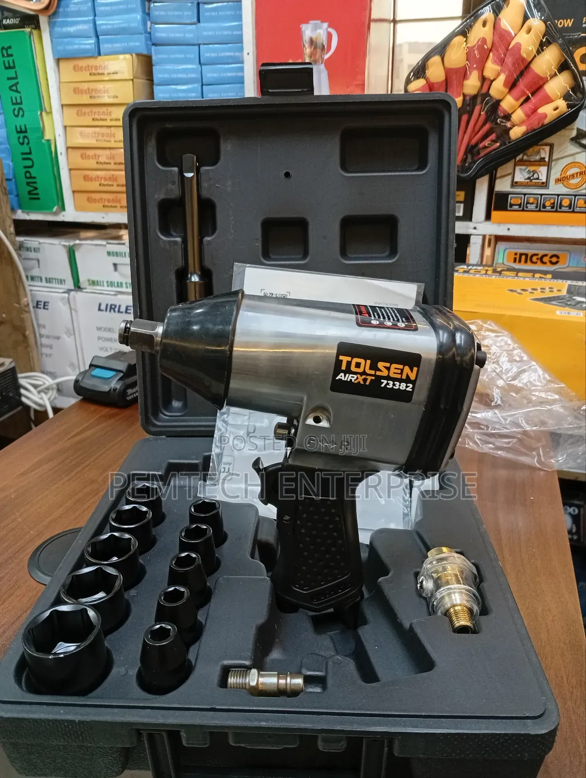 17pcs Air Impact Wrench Set