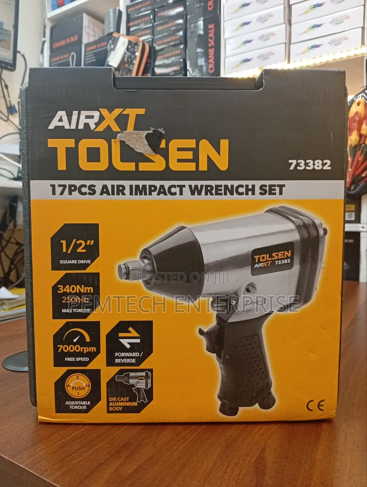 17pcs Air Impact Wrench Set