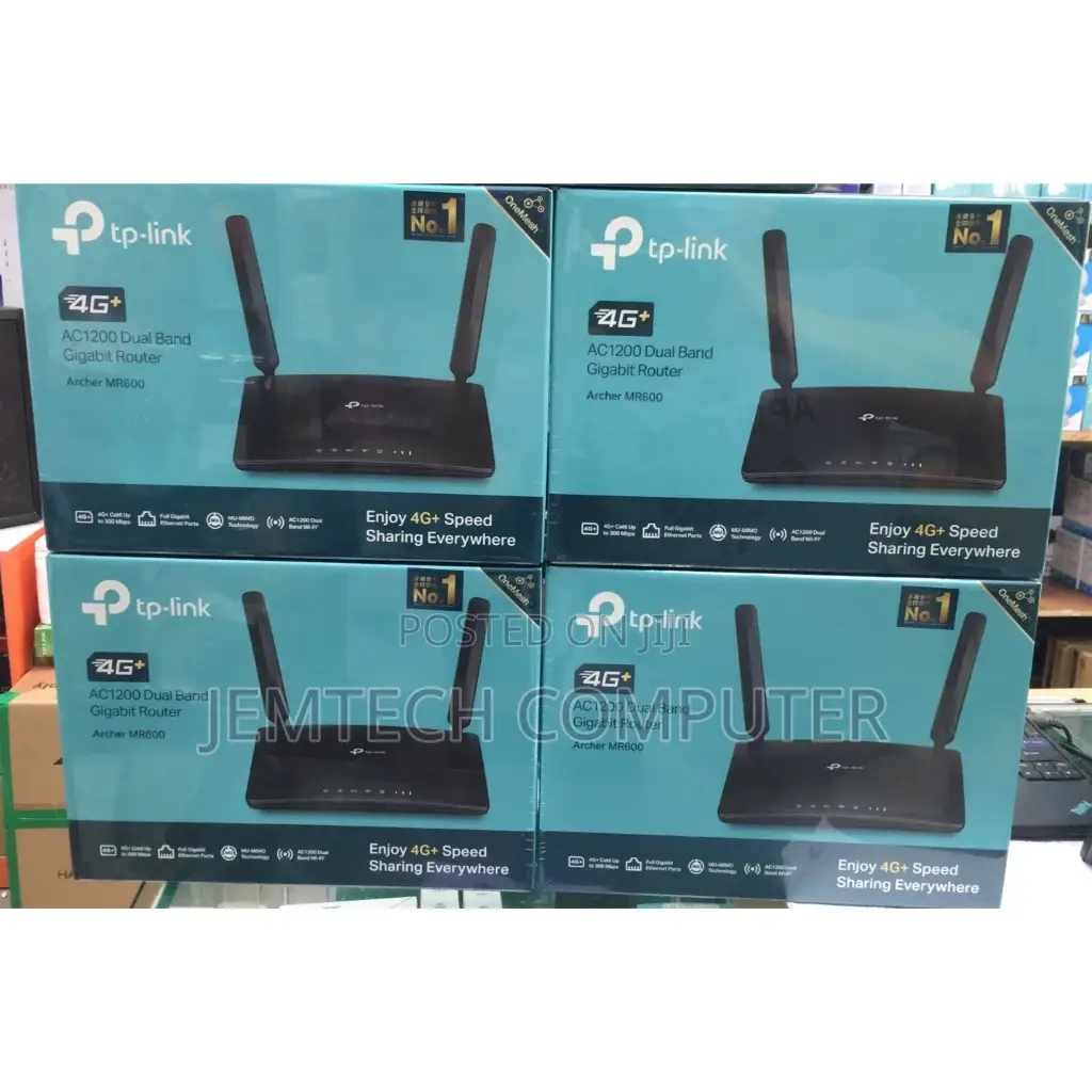 Tp-Link 4G+ Cat6 MR600 Dual Band Wireless Gigabit Router