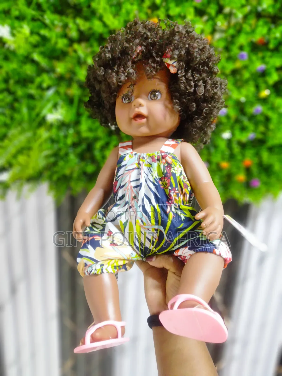 Big African Doll 40cm With Clothes for Kids