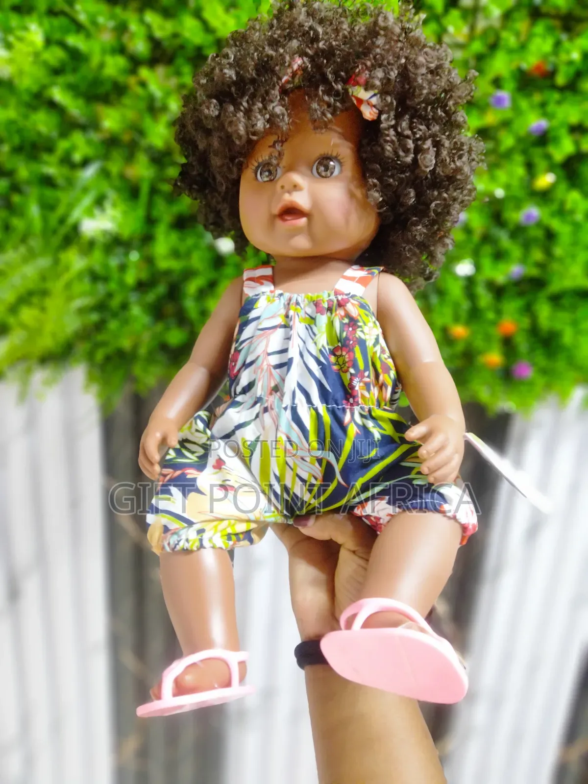 Big African Doll 40cm With Clothes for Kids
