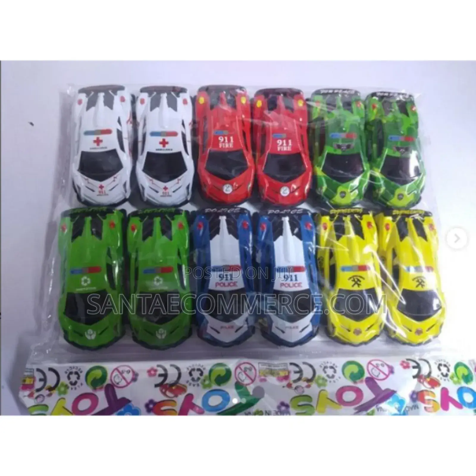 12 Lamborghini Toy Cars Set