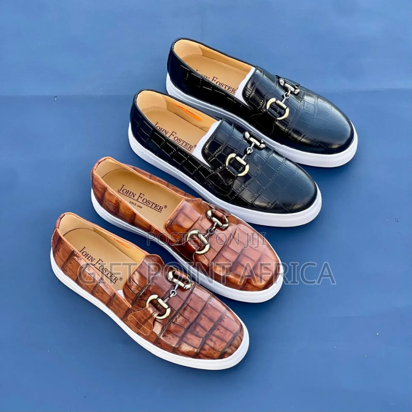 John Foster Leather Smart Casual Shoes