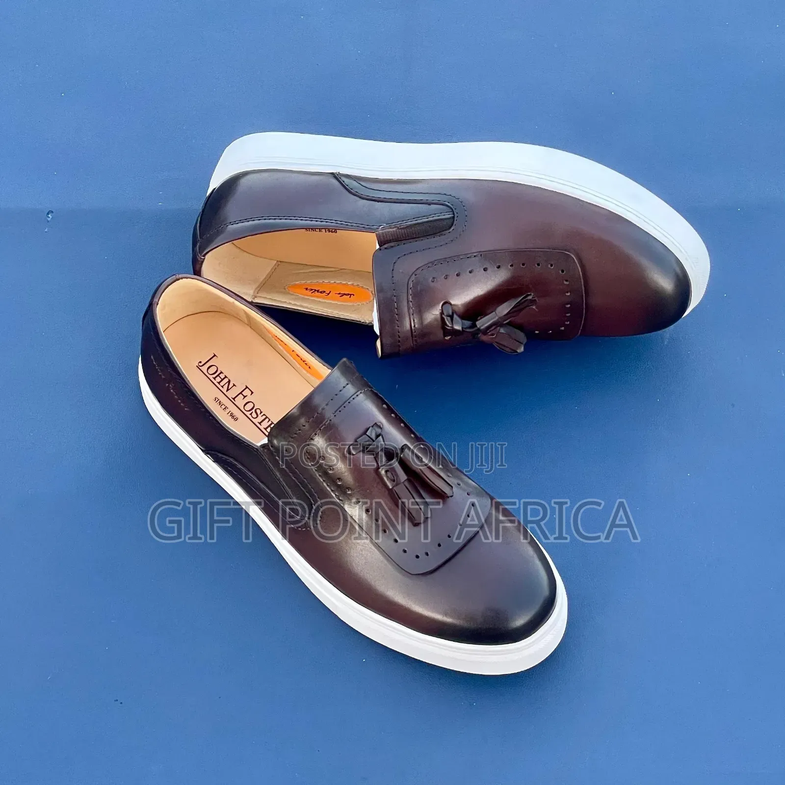 Brown John Foster Smart Casual Shoes