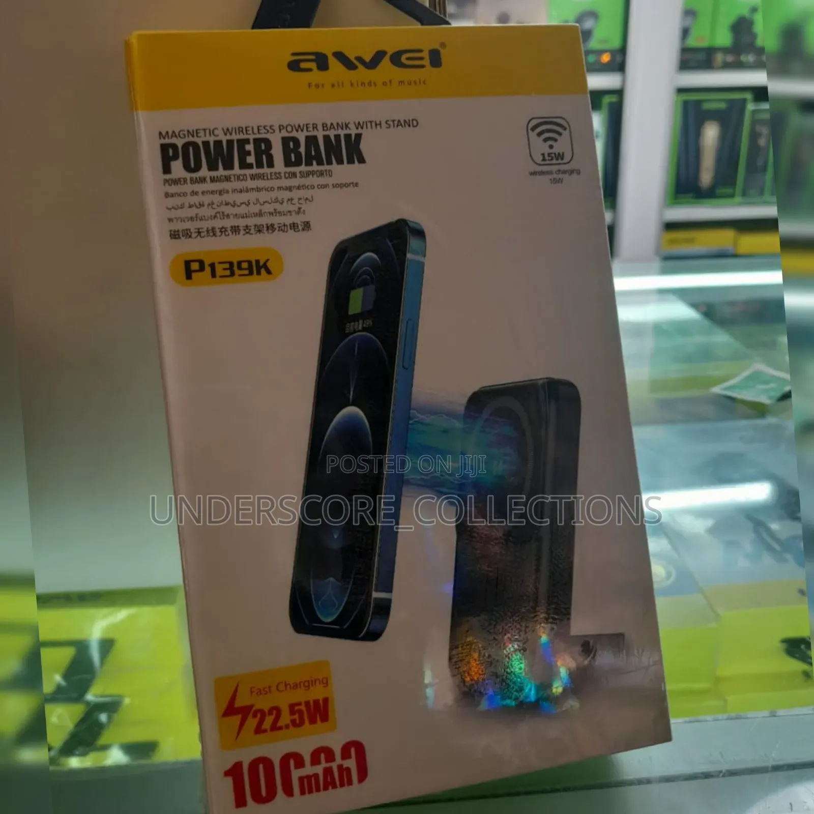 Apple and Samsung Wireless Powerbank