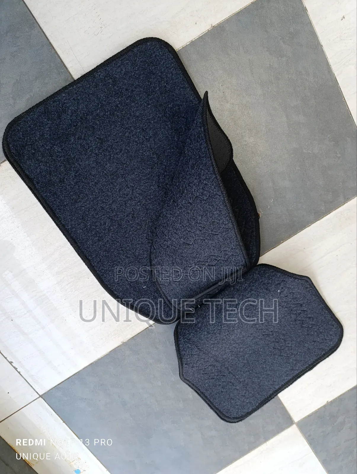 All-Weather 5-Piece Woolen Car Mats