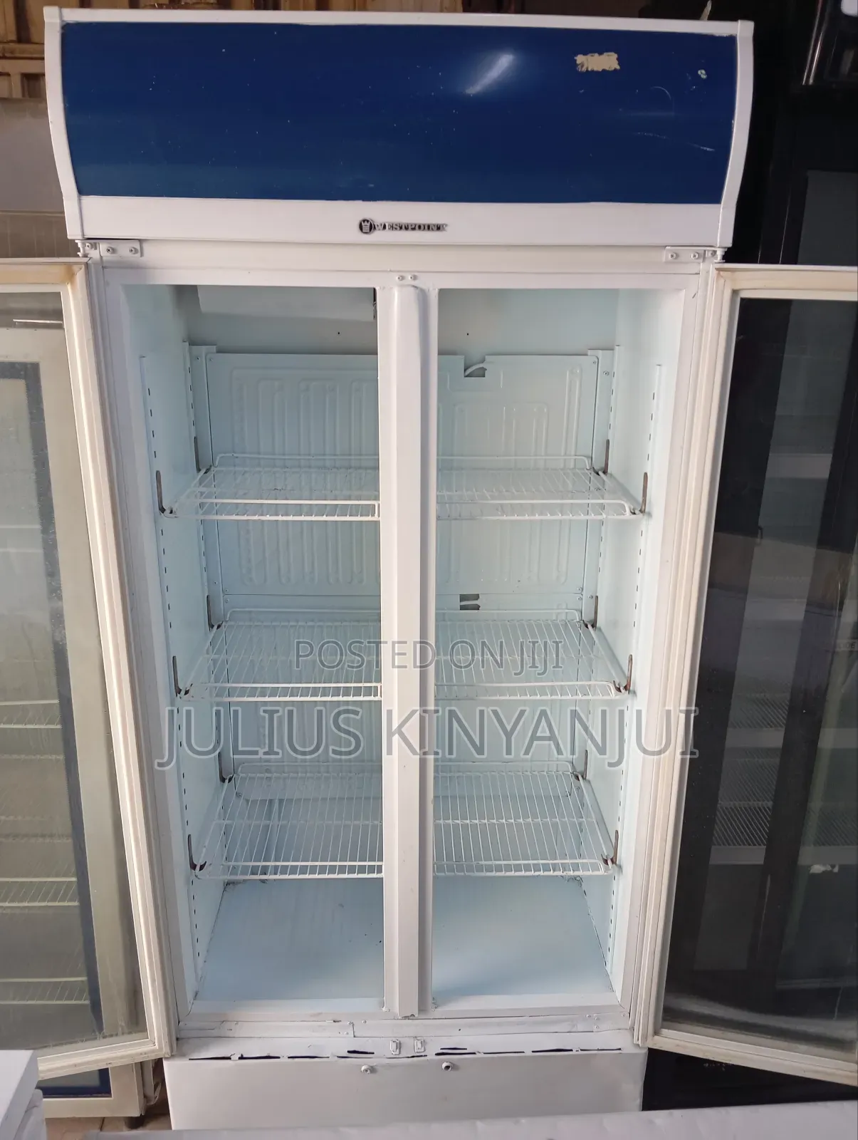 Westpoint Double Door Display Fridge