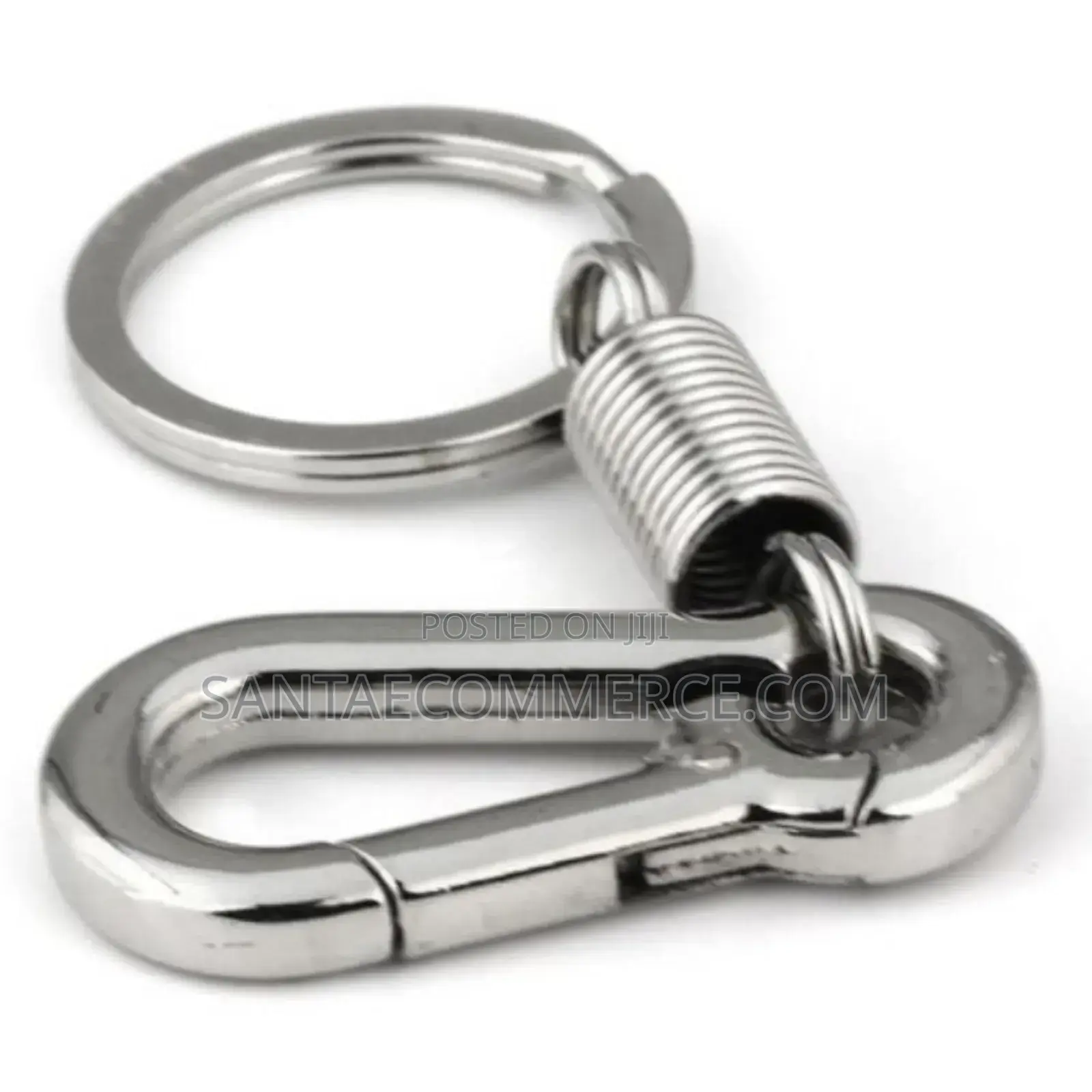 Metallic Key Holder Fob