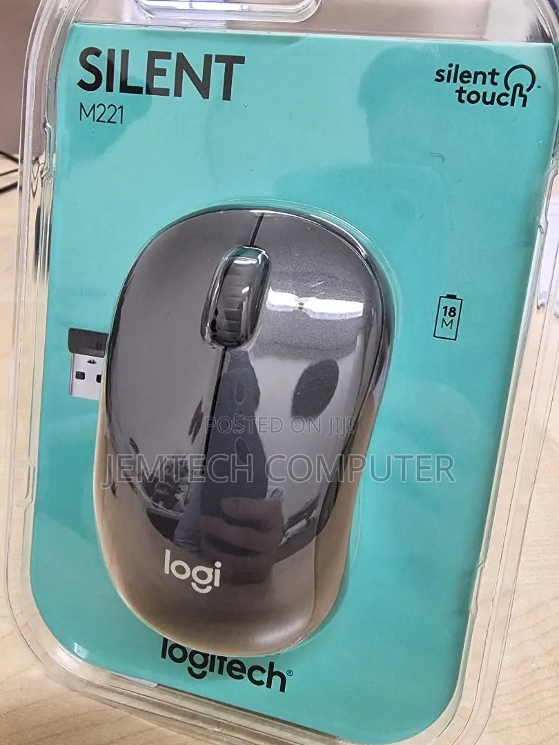 Logitech M221 Silent Wireless Mouse Charcoal^ M221 Logitech