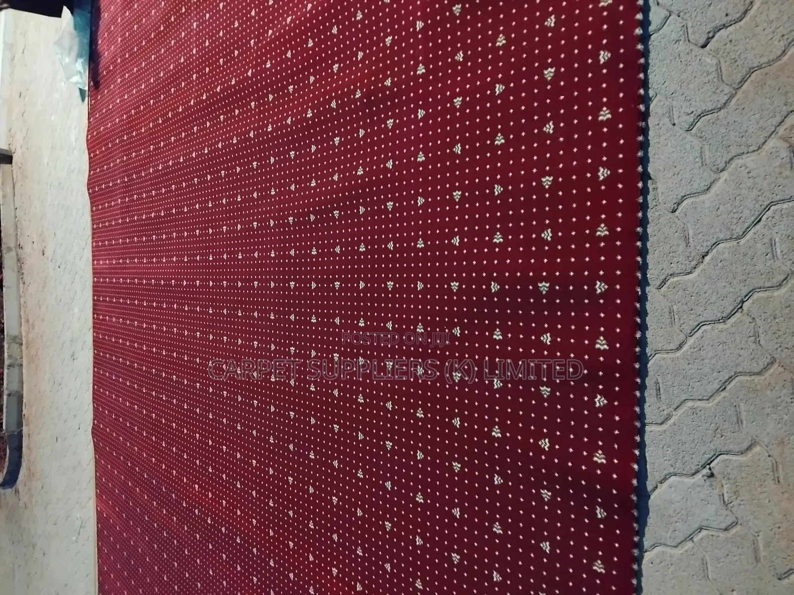 Flowered Red Carpet