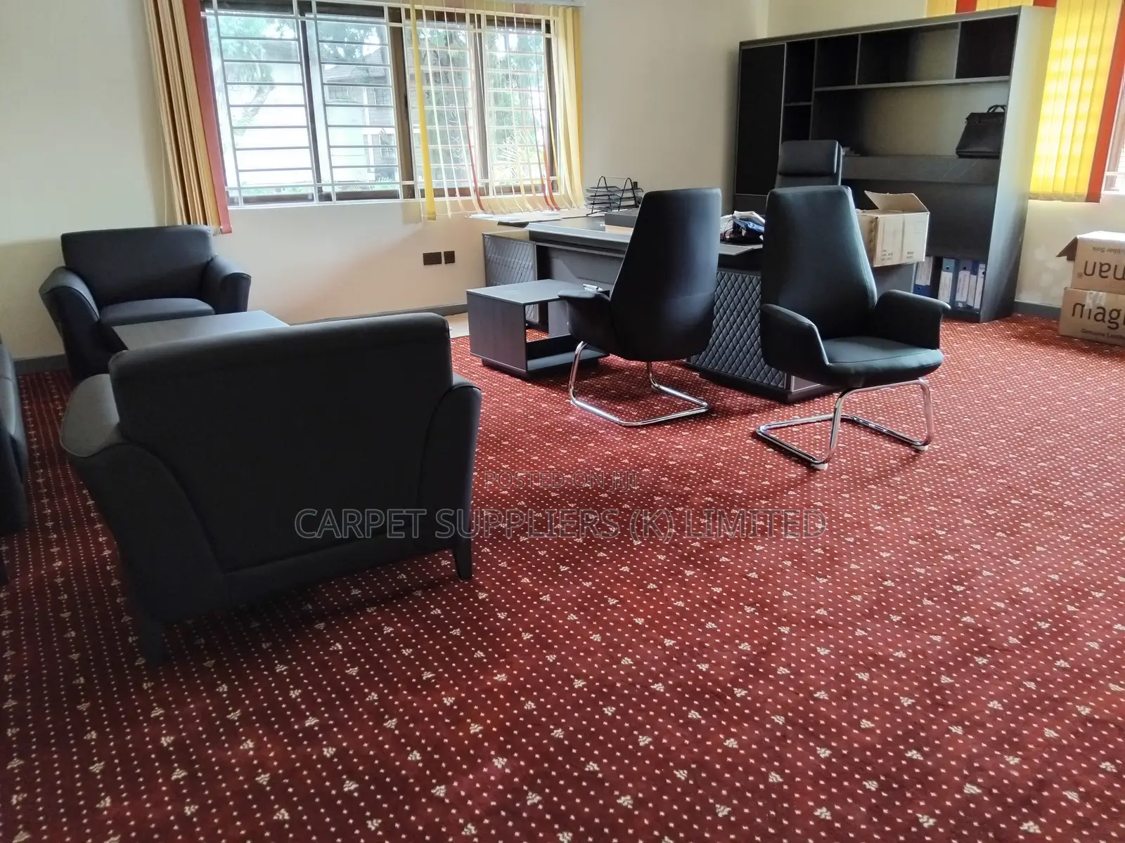 Executive Office Carpet(Red)