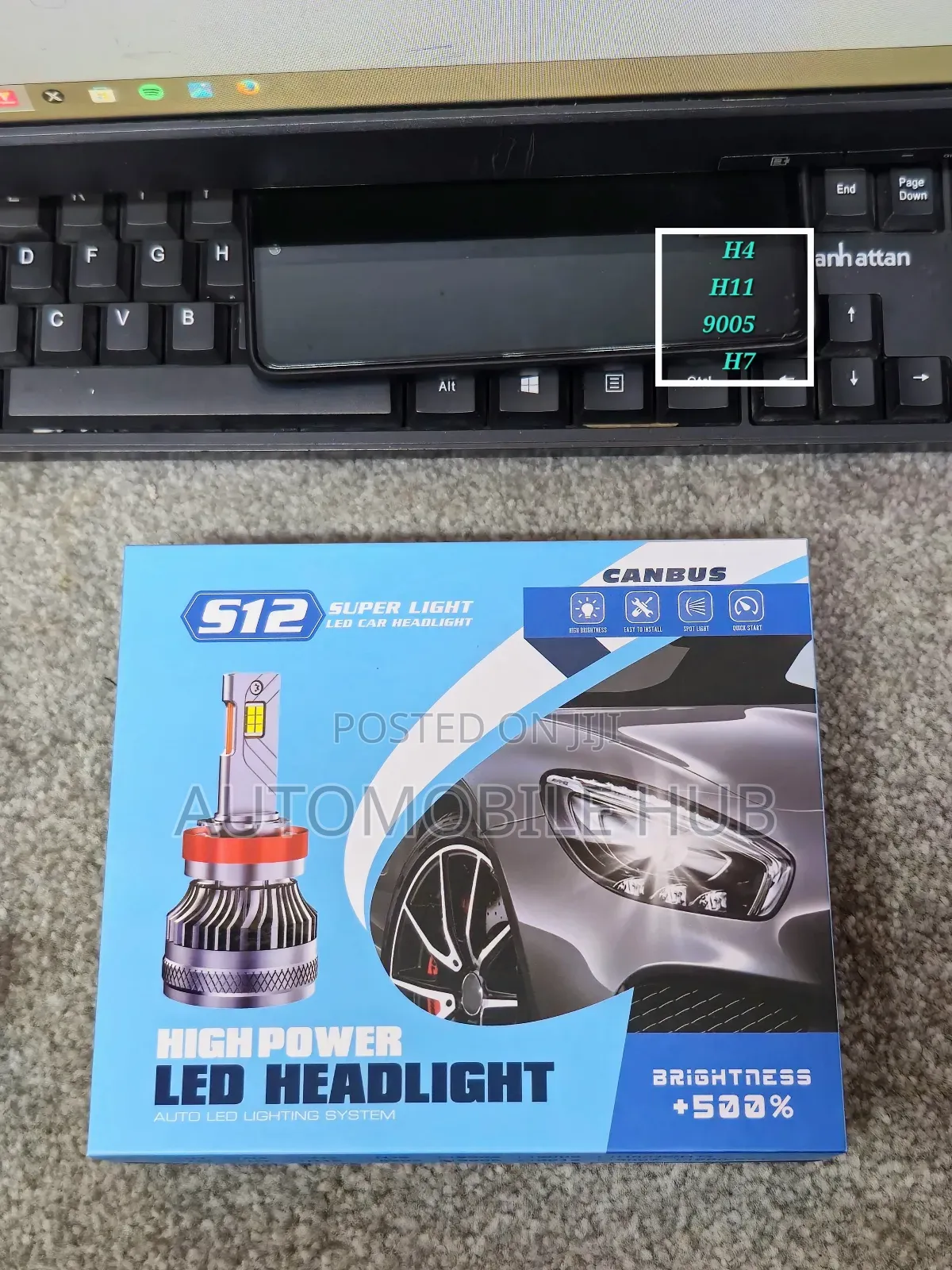 S12 High Power Headlight LED Bulb-H4,H7,H11,9005 Led Bulb