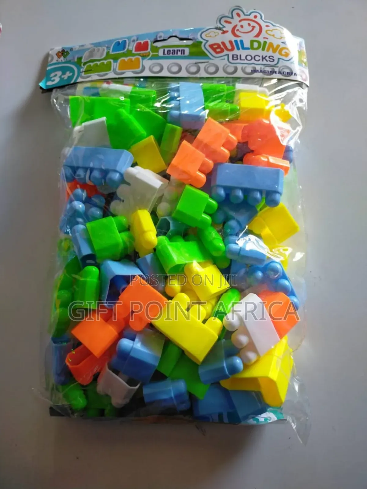 68 Pieces Colorful Building Blocks for Kids