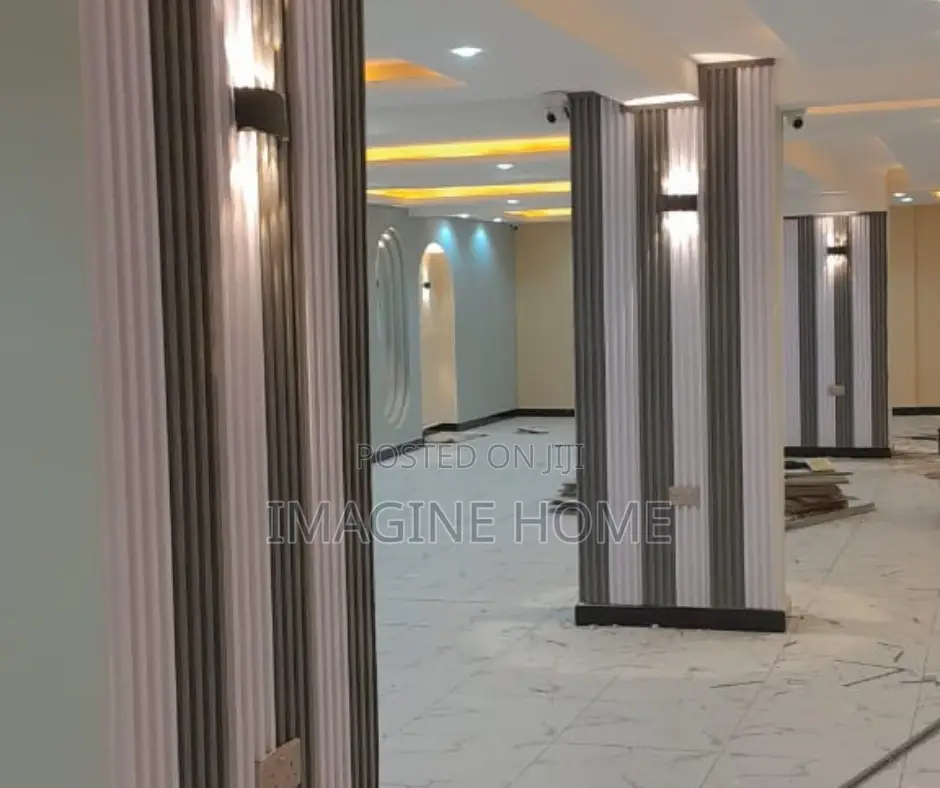 White Fluted Wall Panels for Wall Decoration