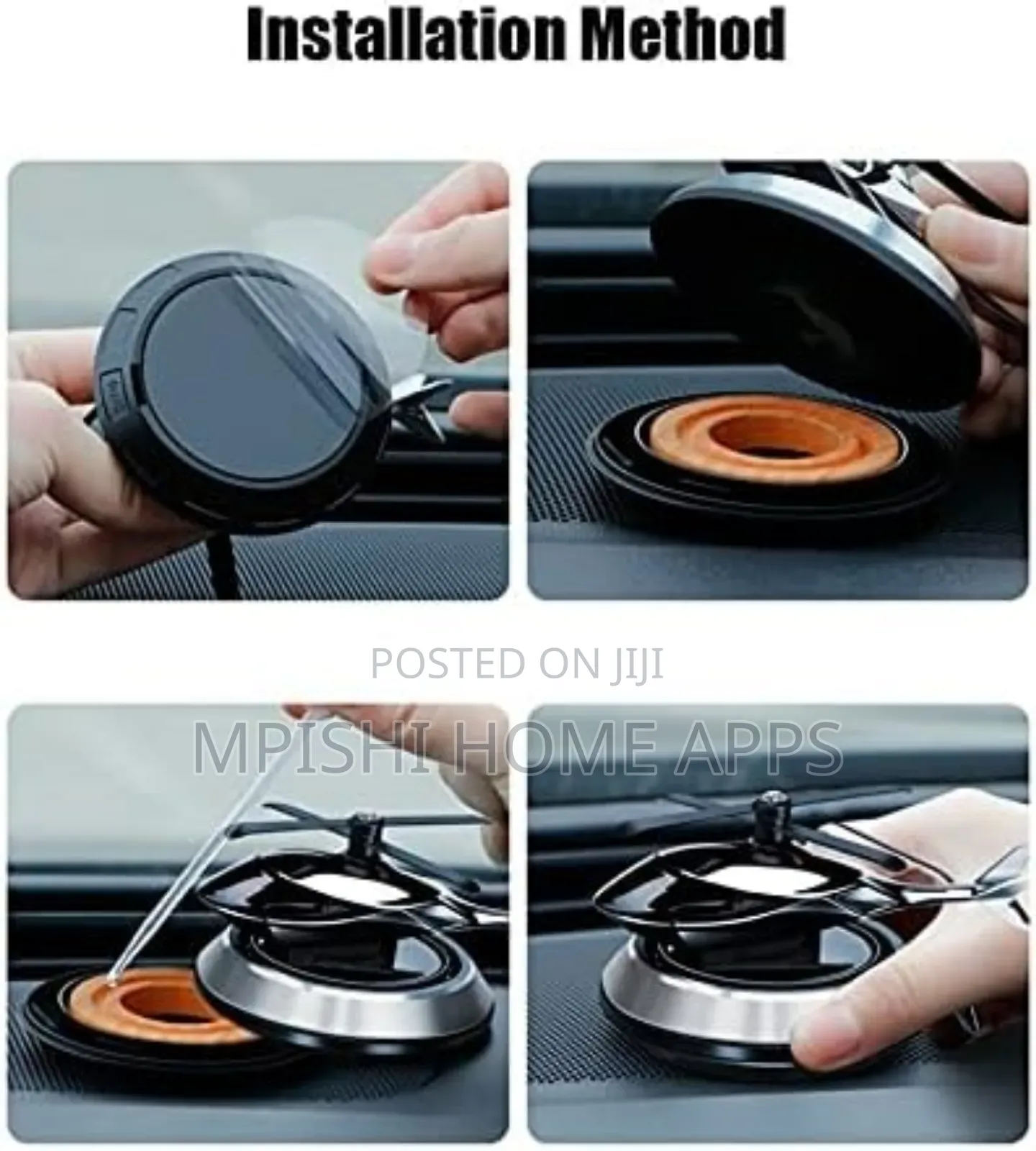 Solar Car Air Freshener Helicopter