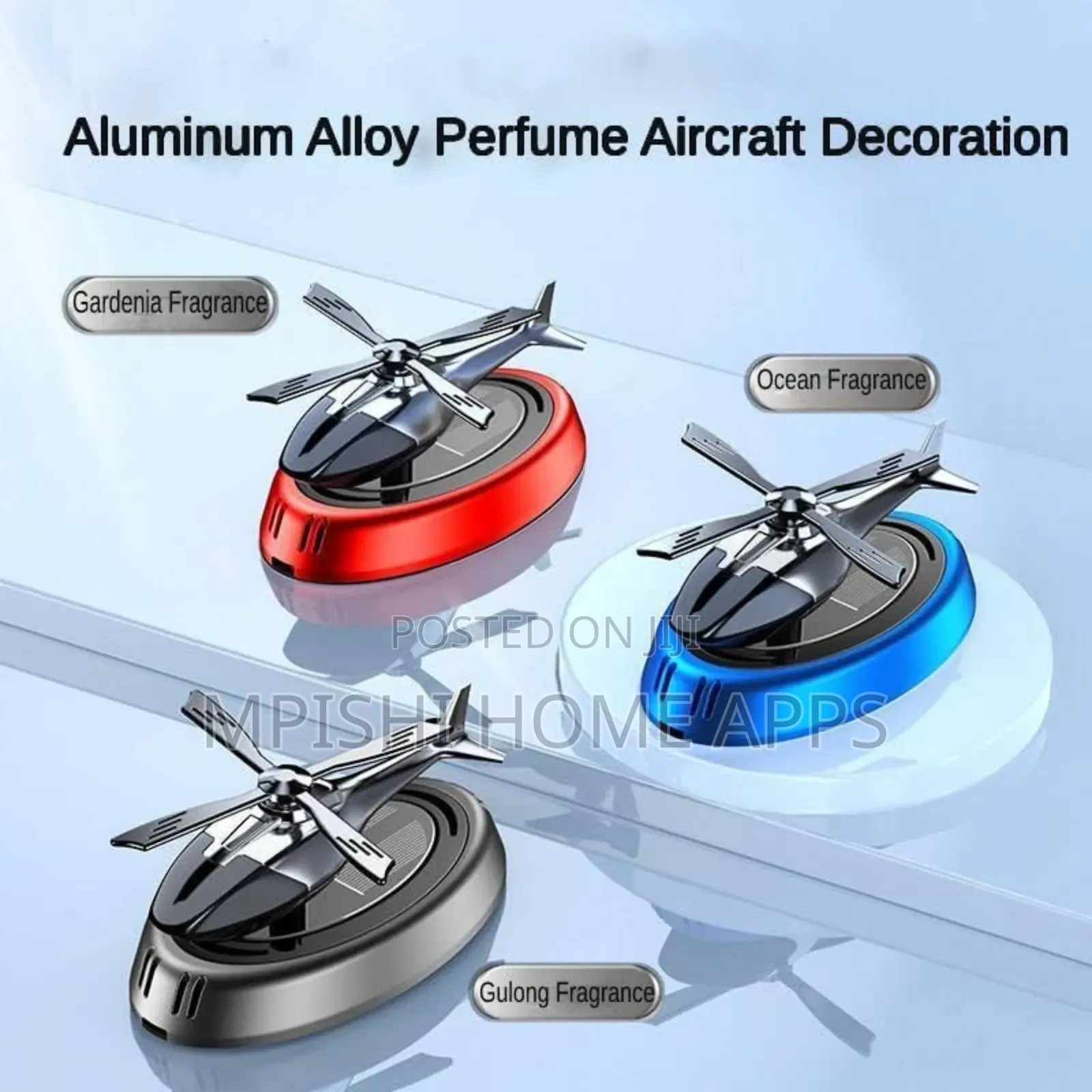 Solar Car Air Freshener Helicopter