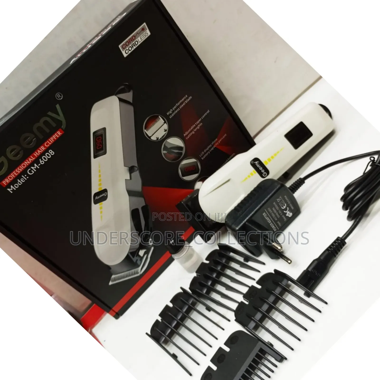 Geemy Rechargeable Professional Hair Clipper Now Available