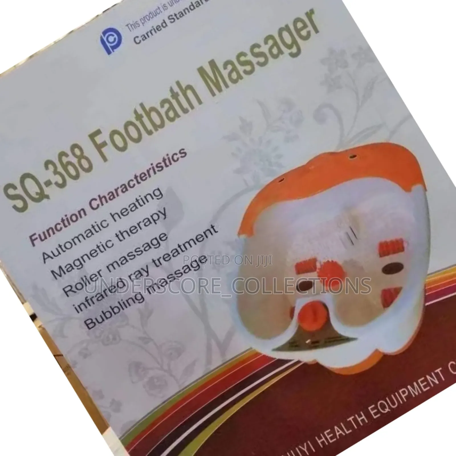 *Foot Bath Massage With Bubbles (3 Pin Plug)*