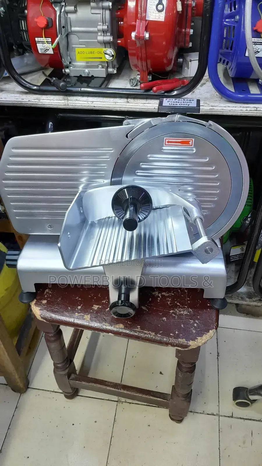 Stainless Steel 10" Meat Slicer