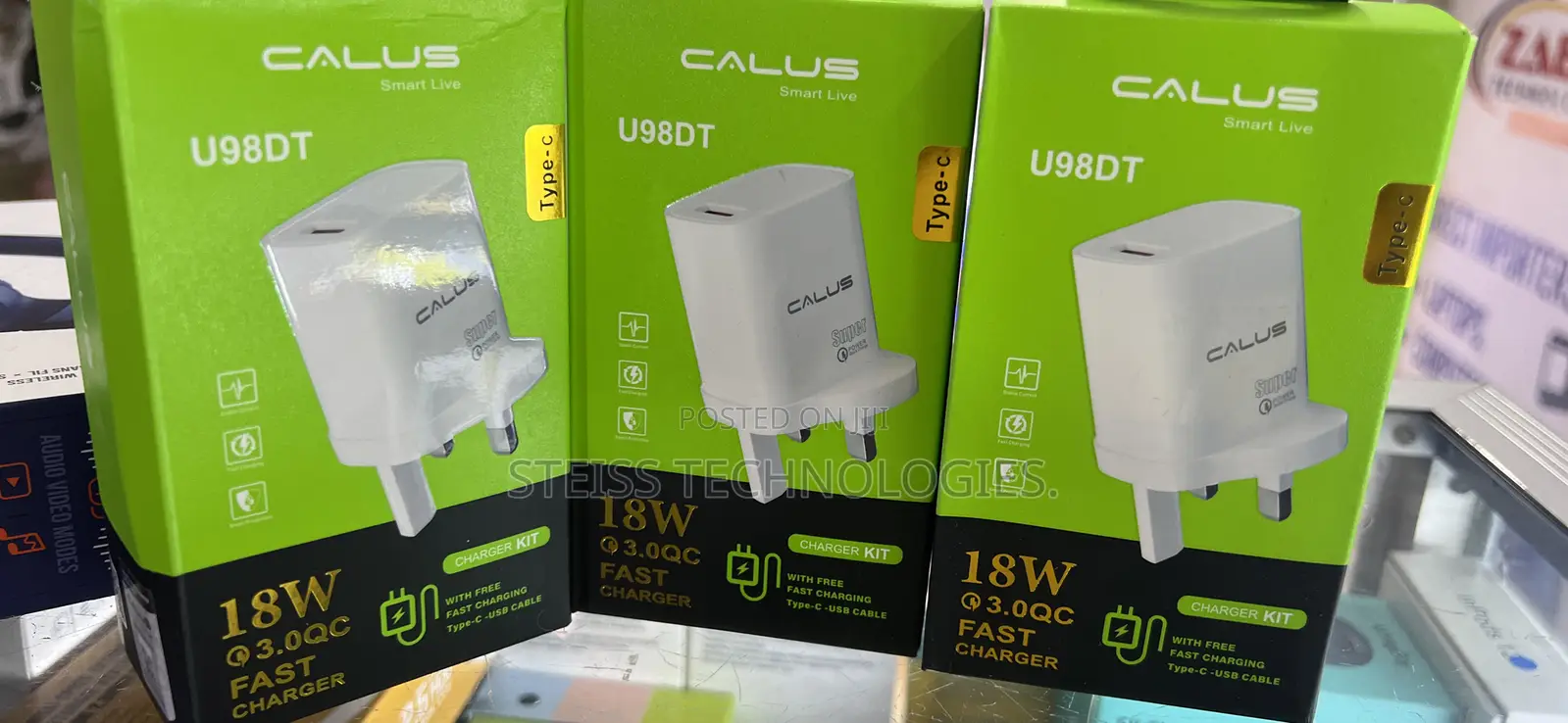 18watts Type C Calus Fast Charger