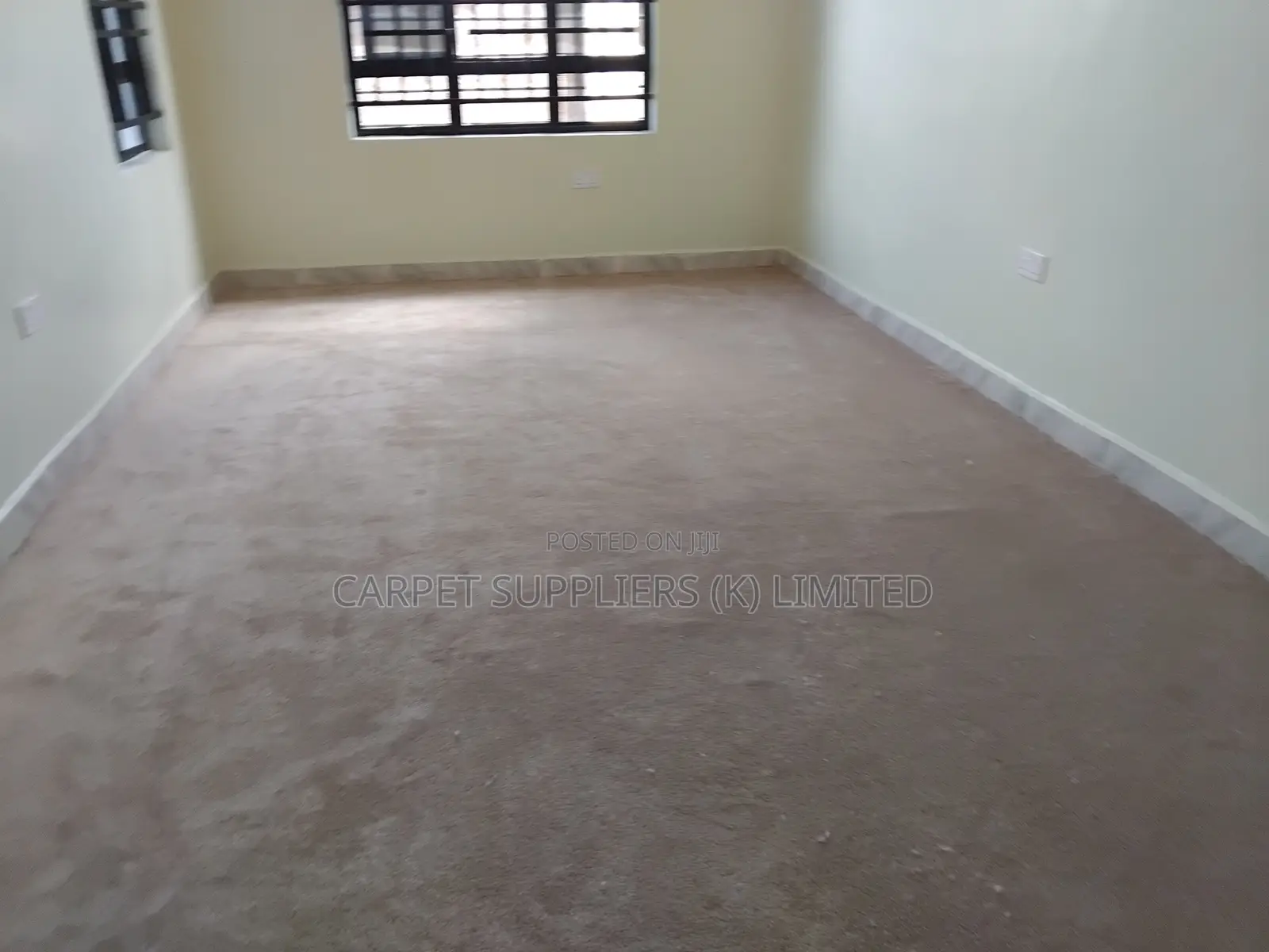 Installed Beige Carpets
