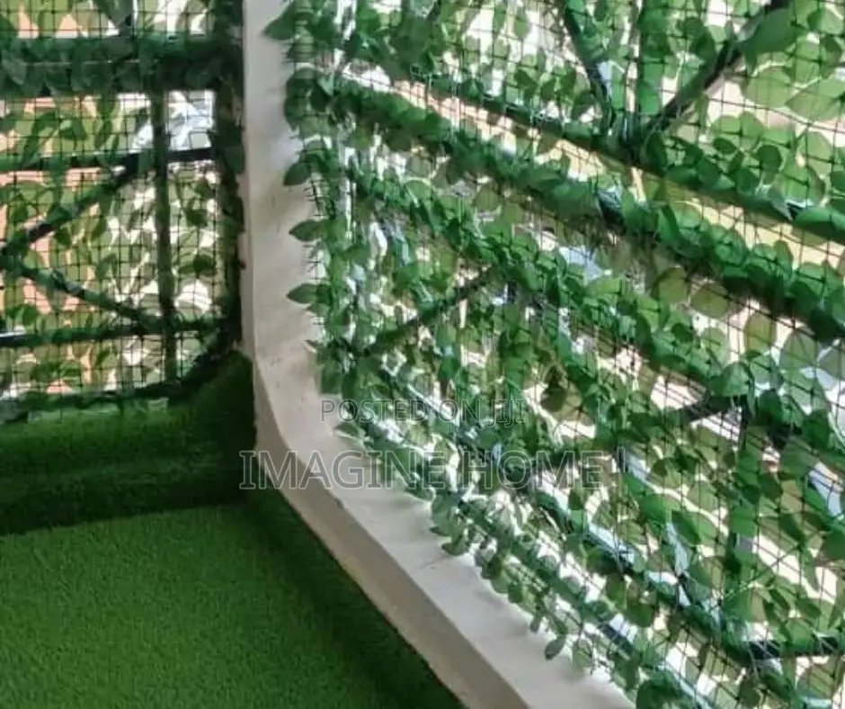Beautiful Unique Artificial Green Fence Decor